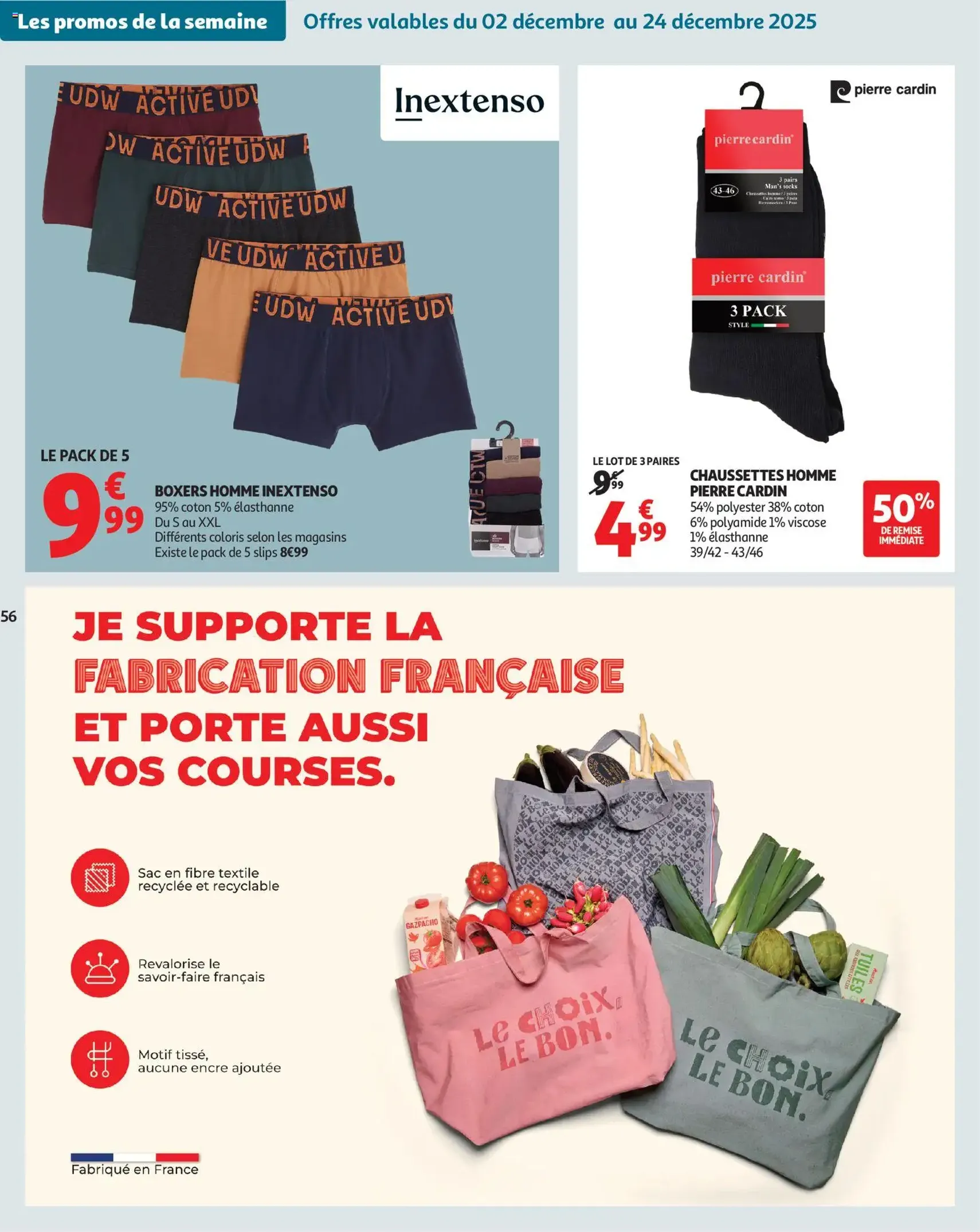 Auchan prospectus - brochure valable à partir du 02/12/2025, page 56 sur 62