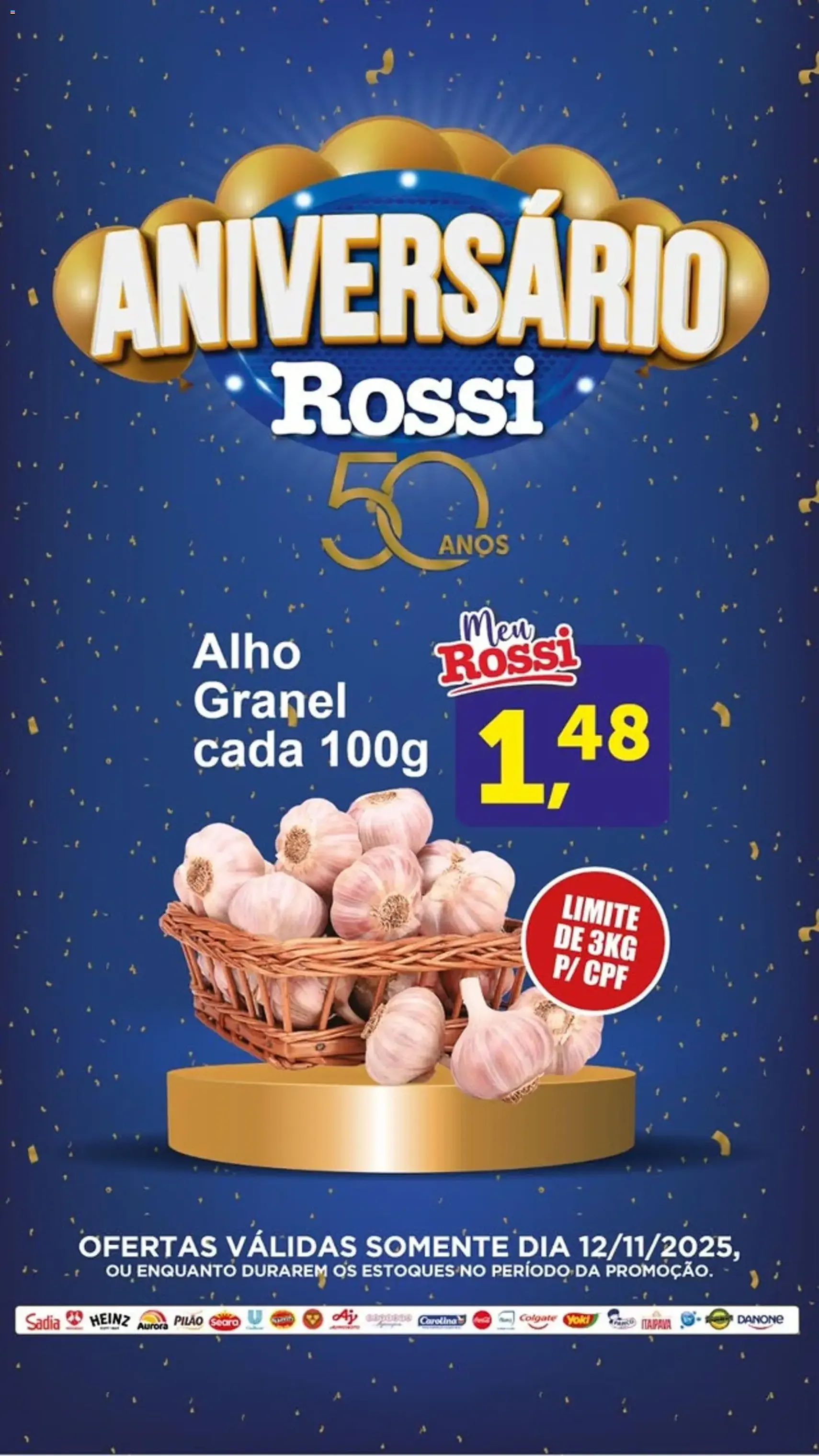 Rossi Supermercados - Ofertas da semana - folheto válido a partir de 12/11/2025 página 1 de 3