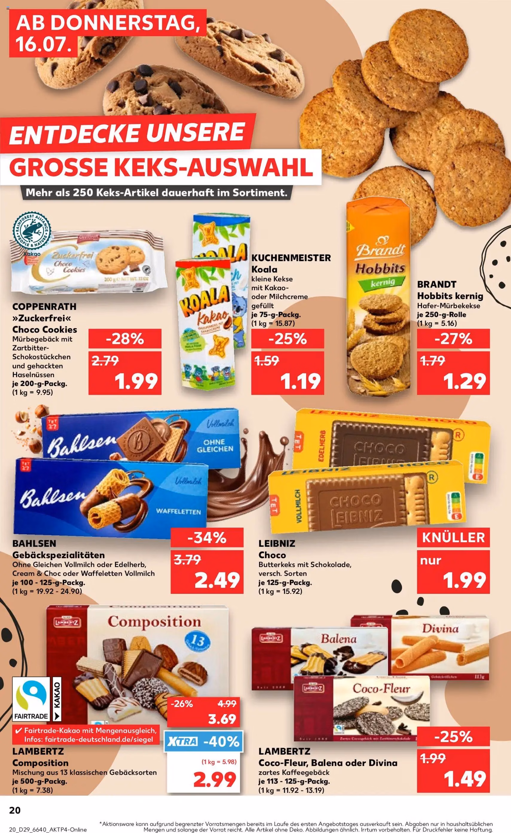 Kaufland Prospekt - Gültiger Prospekt ab 16.07.2026, Seite 20 von insgesamt 56