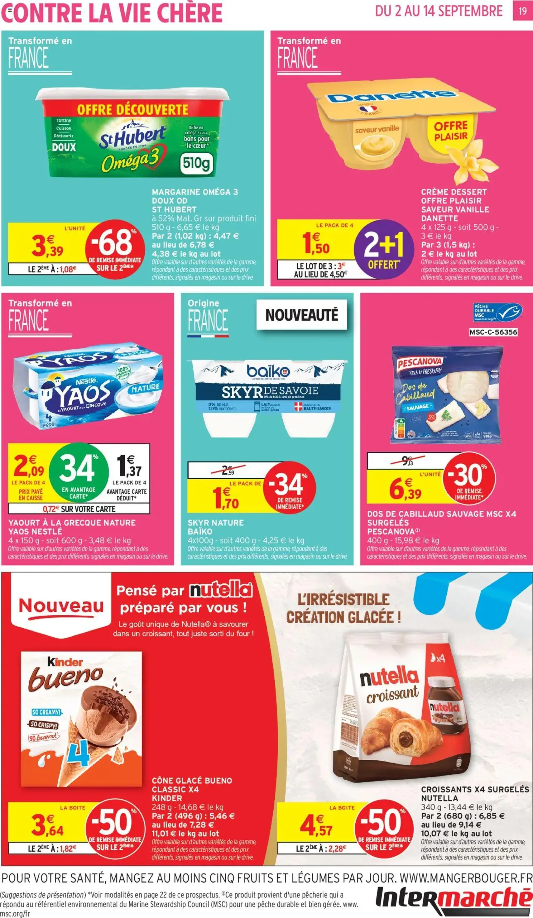 Intermarché Catalogue Découvrez nos offres spéciales rentrée | Super - brochure valable à partir du 02/09/2025, page 19 sur 32 Intermarché Catalogue Découvrez nos offres spéciales rentrée | Super - brochure valable à partir du 02/09/2025, page 19 sur 32