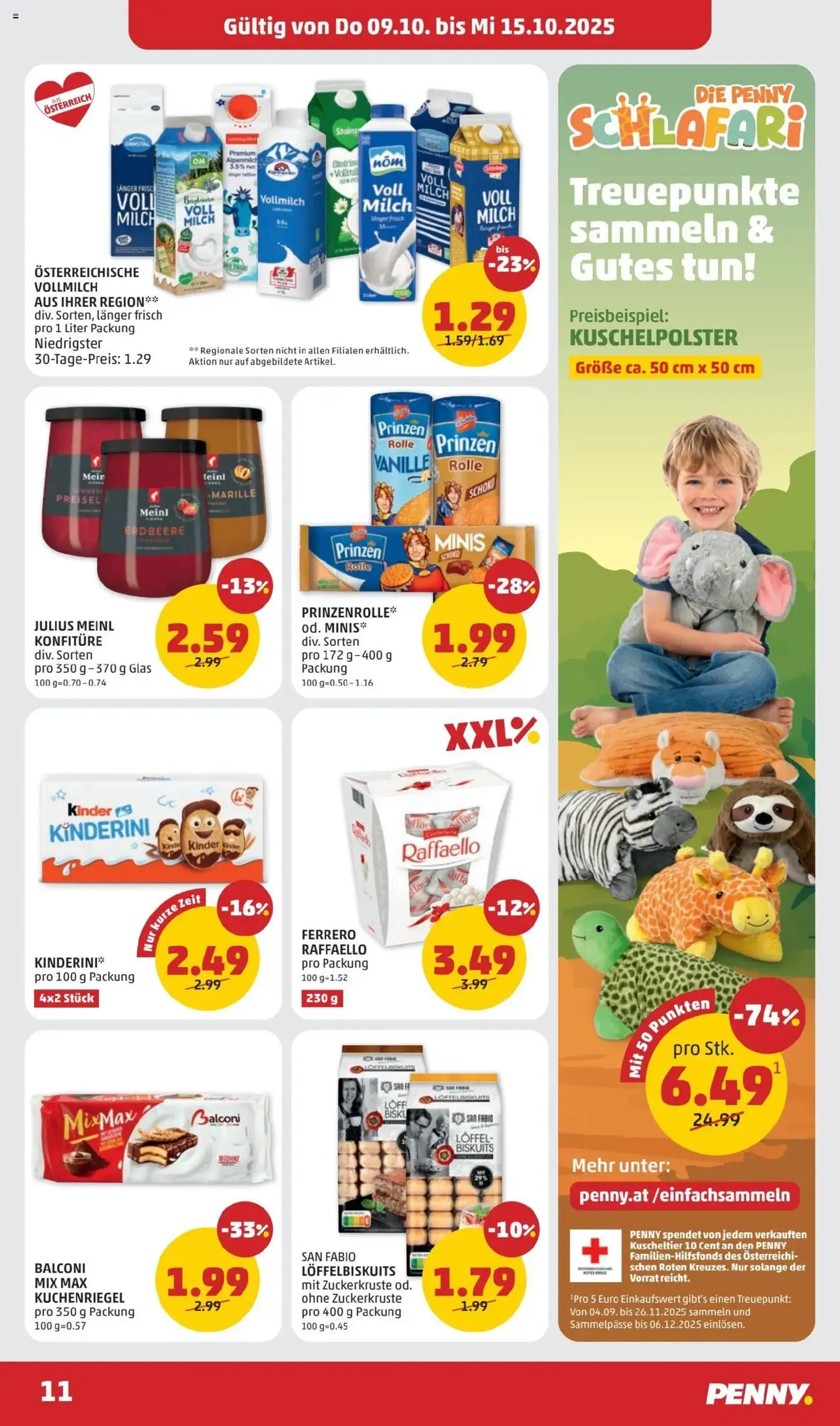 Penny Markt Flugblatt - Gültiger Prospekt ab 09.10.2025, Seite 11 von insgesamt 32