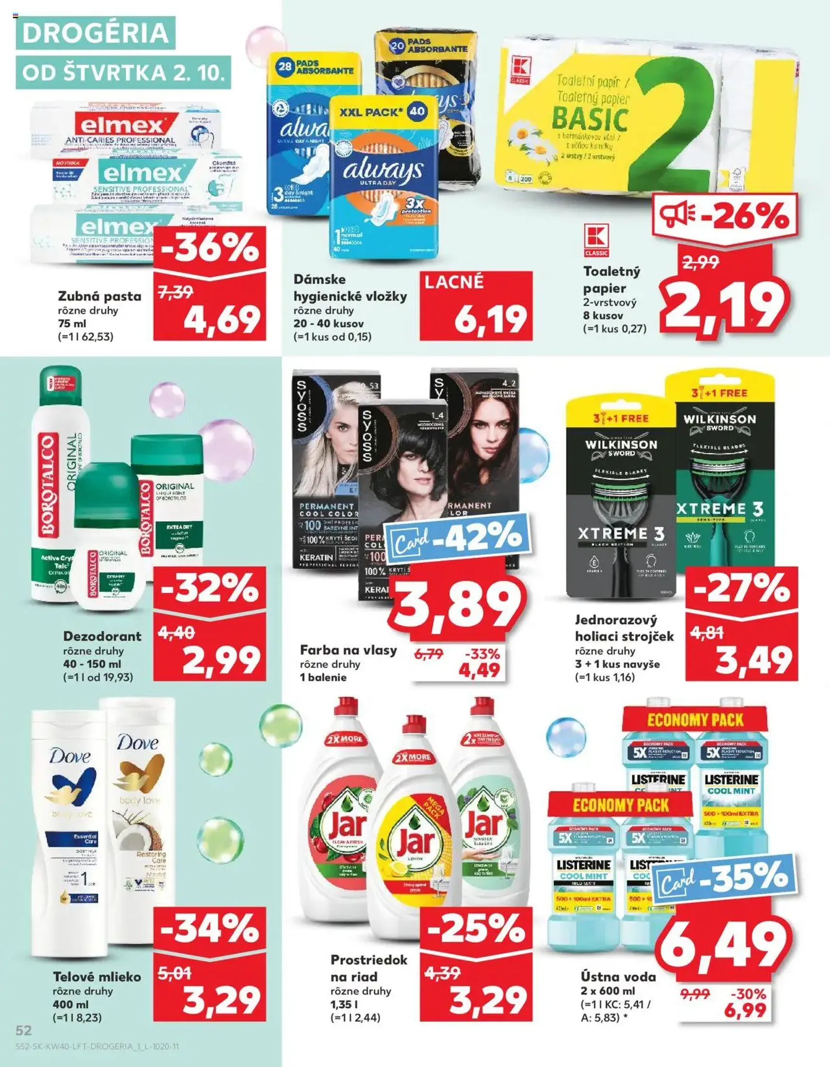 Kaufland SK Bratislava-Devínska Nová Ves - 2025.10.02. érvényes szórólap 52 oldal 78 oldalból Kaufland SK Bratislava-Devínska Nová Ves - 2025.10.02. érvényes szórólap 52 oldal 78 oldalból