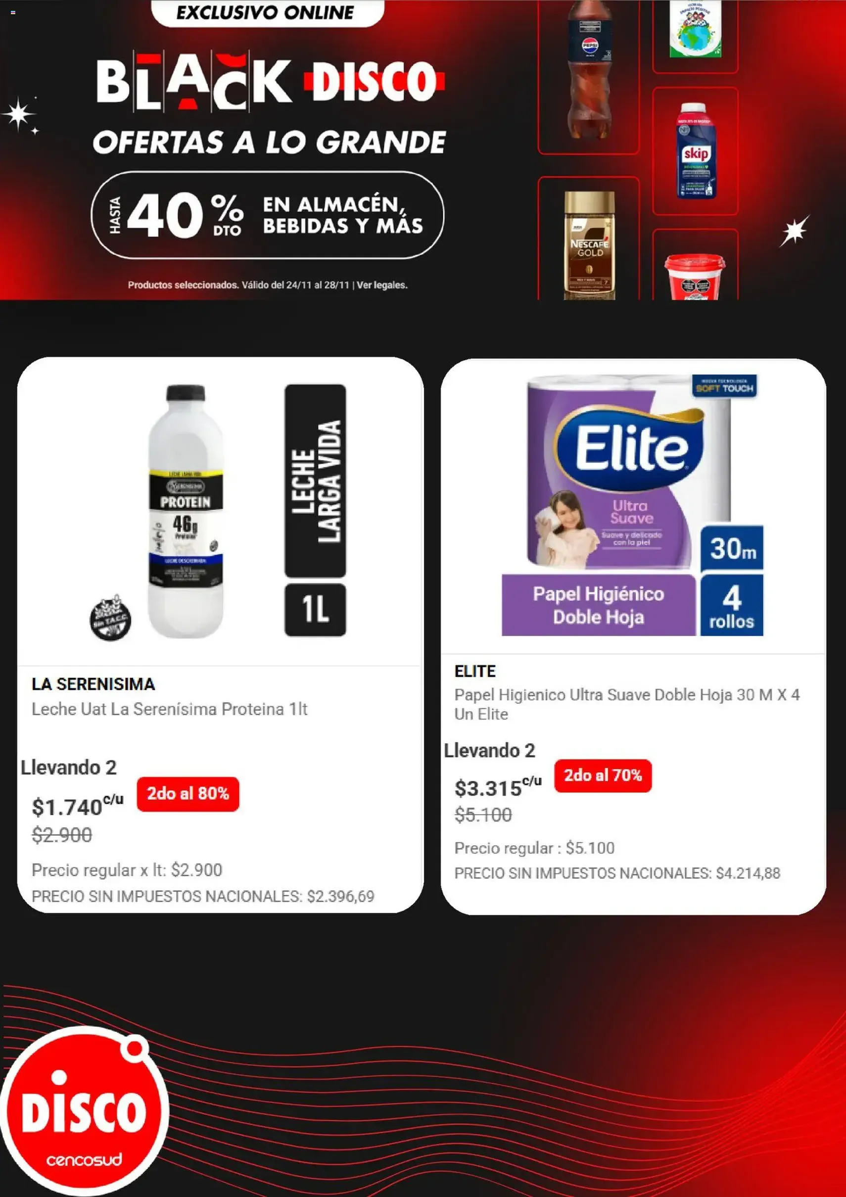 Disco - Black Friday - folleto válido desde 24/11/2025 página 4 de 14