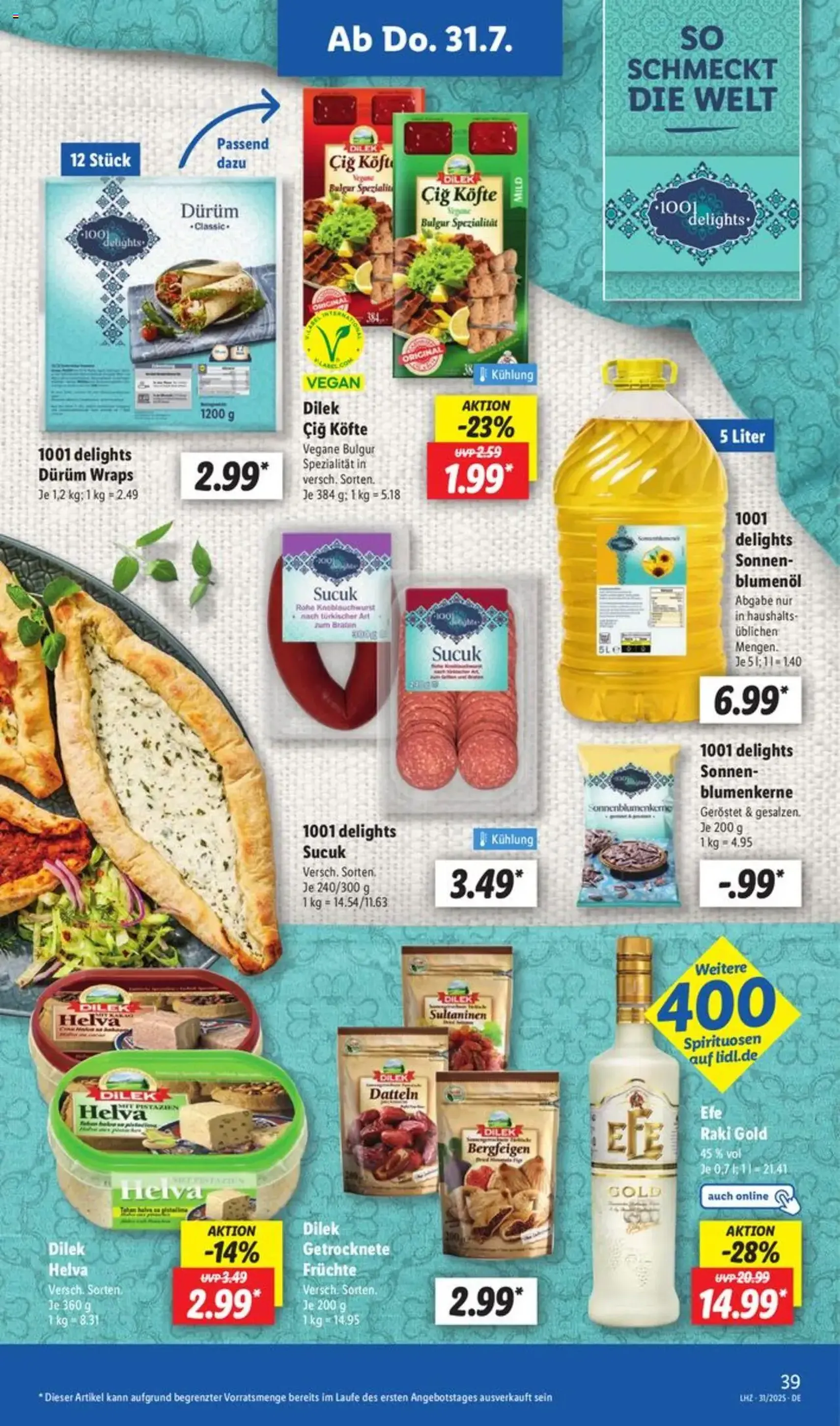 Lidl Prospekt - Gültiger Prospekt ab 28.07.2025, Seite 54 von insgesamt 62 Lidl Prospekt - Gültiger Prospekt ab 28.07.2025, Seite 54 von insgesamt 62