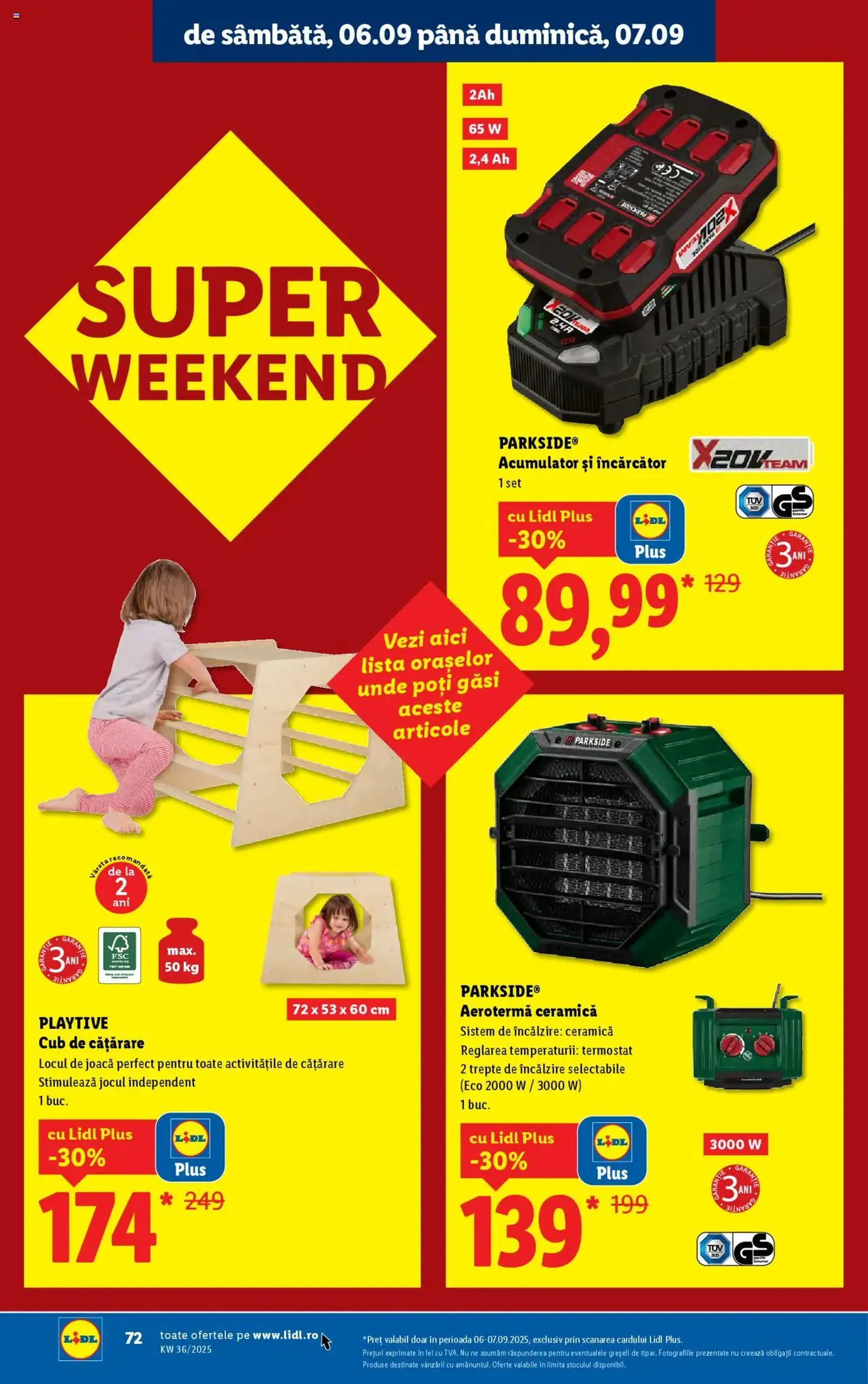 Catalog Lidl - cataloage valabile începând cu 01.09.2025 pagina 72 din 76 Catalog Lidl - cataloage valabile începând cu 01.09.2025 pagina 72 din 76