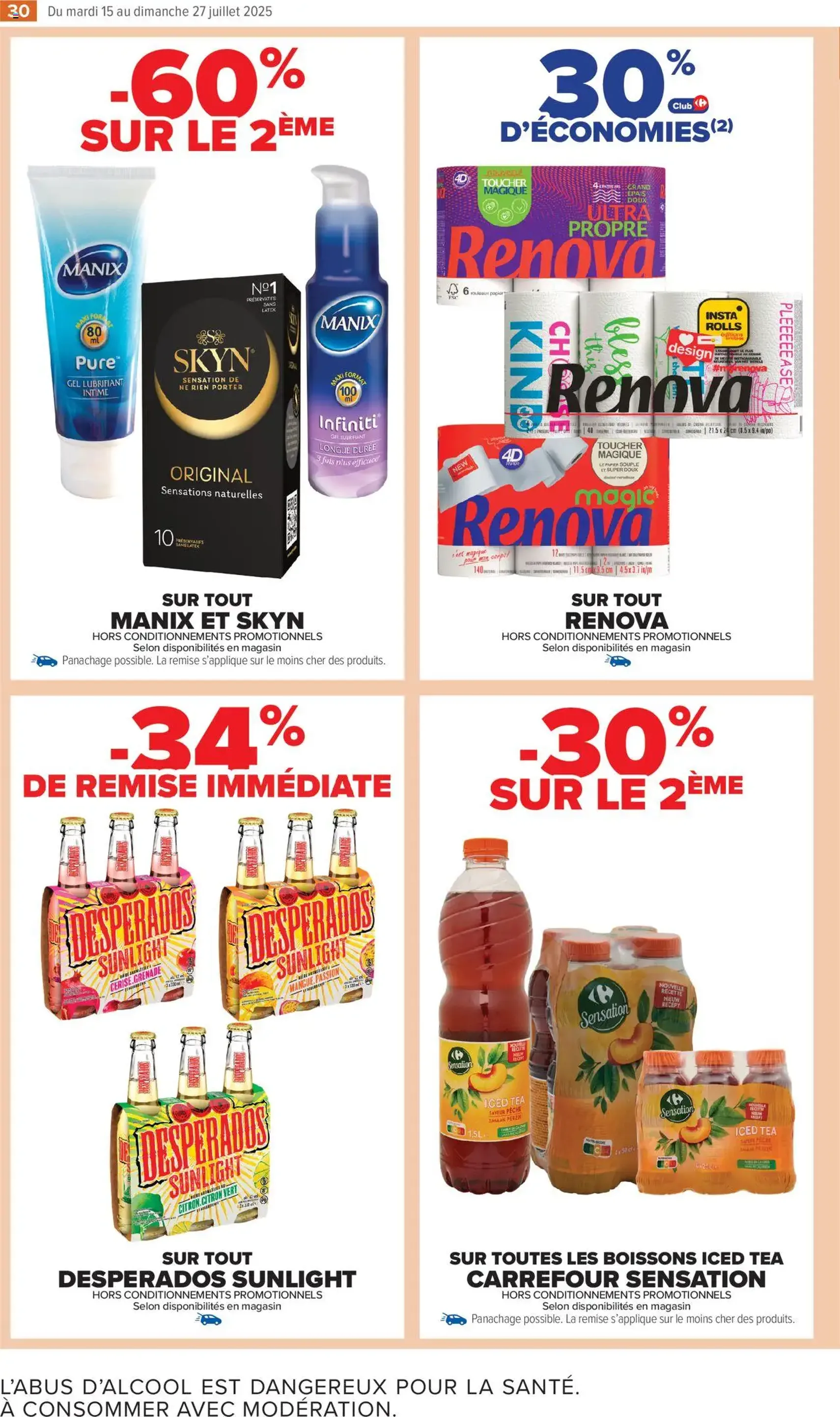 Carrefour Market catalogue semaine 29 - brochure valable à partir du 15/07/2025, page 32 sur 54 Carrefour Market catalogue semaine 29 - brochure valable à partir du 15/07/2025, page 32 sur 54
