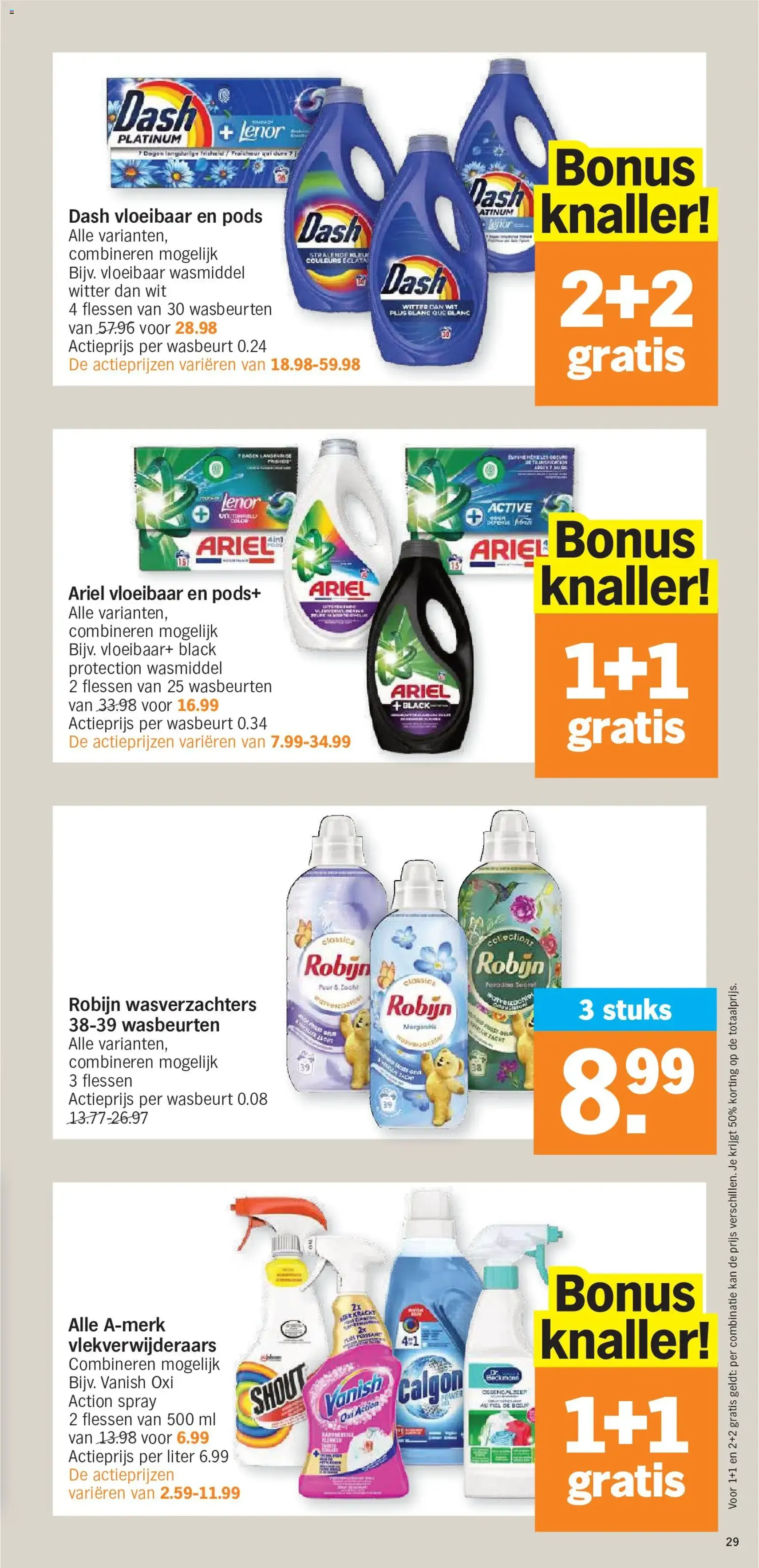 Albert Heijn Folder week / de la semaine 25 - geldige folder vanaf 15/06/2026 pagina 29 van 32