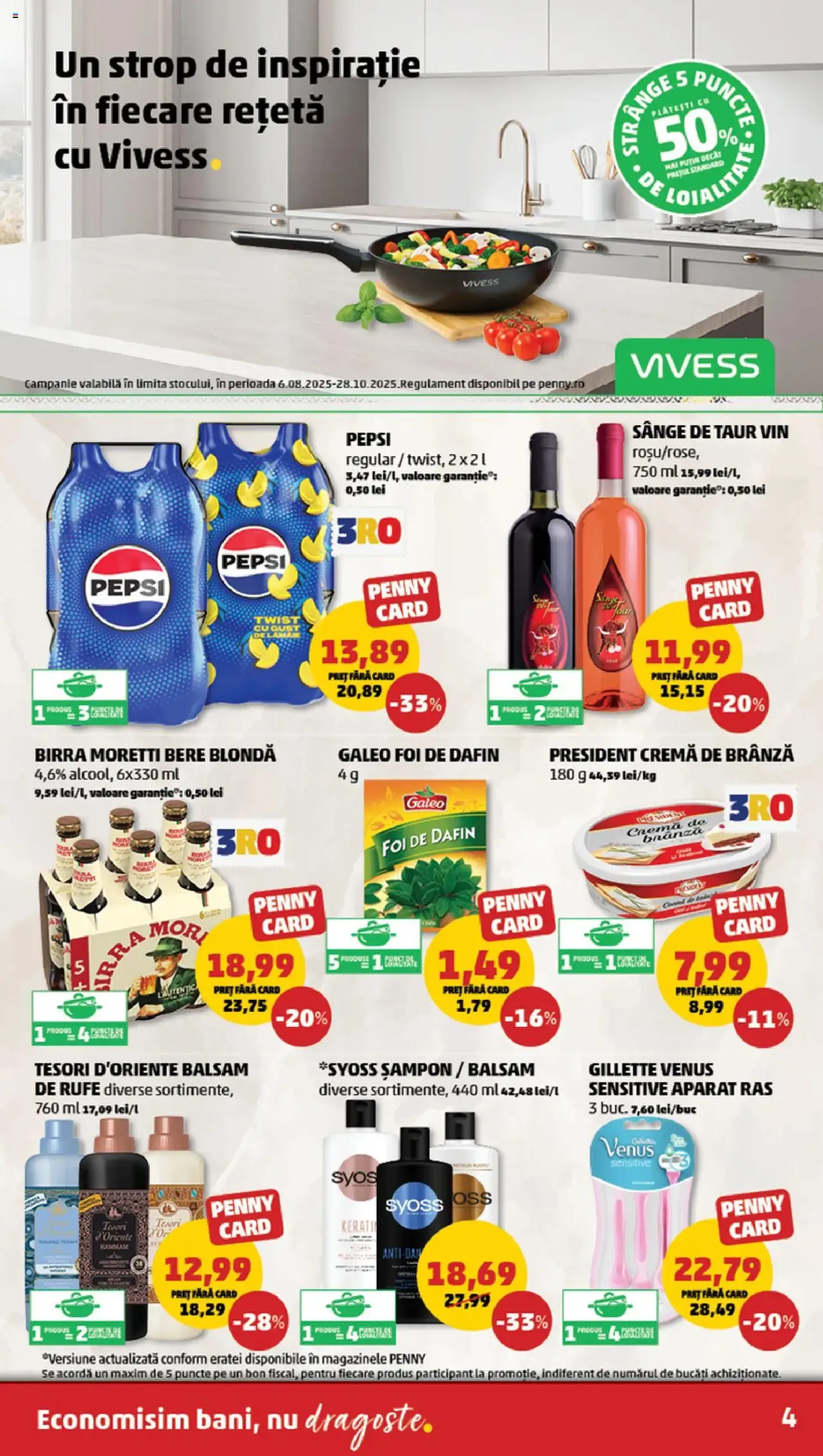 Catalog PENNY - cataloage valabile începând cu 06.08.2025 pagina 4 din 24 Catalog PENNY - cataloage valabile începând cu 06.08.2025 pagina 4 din 24