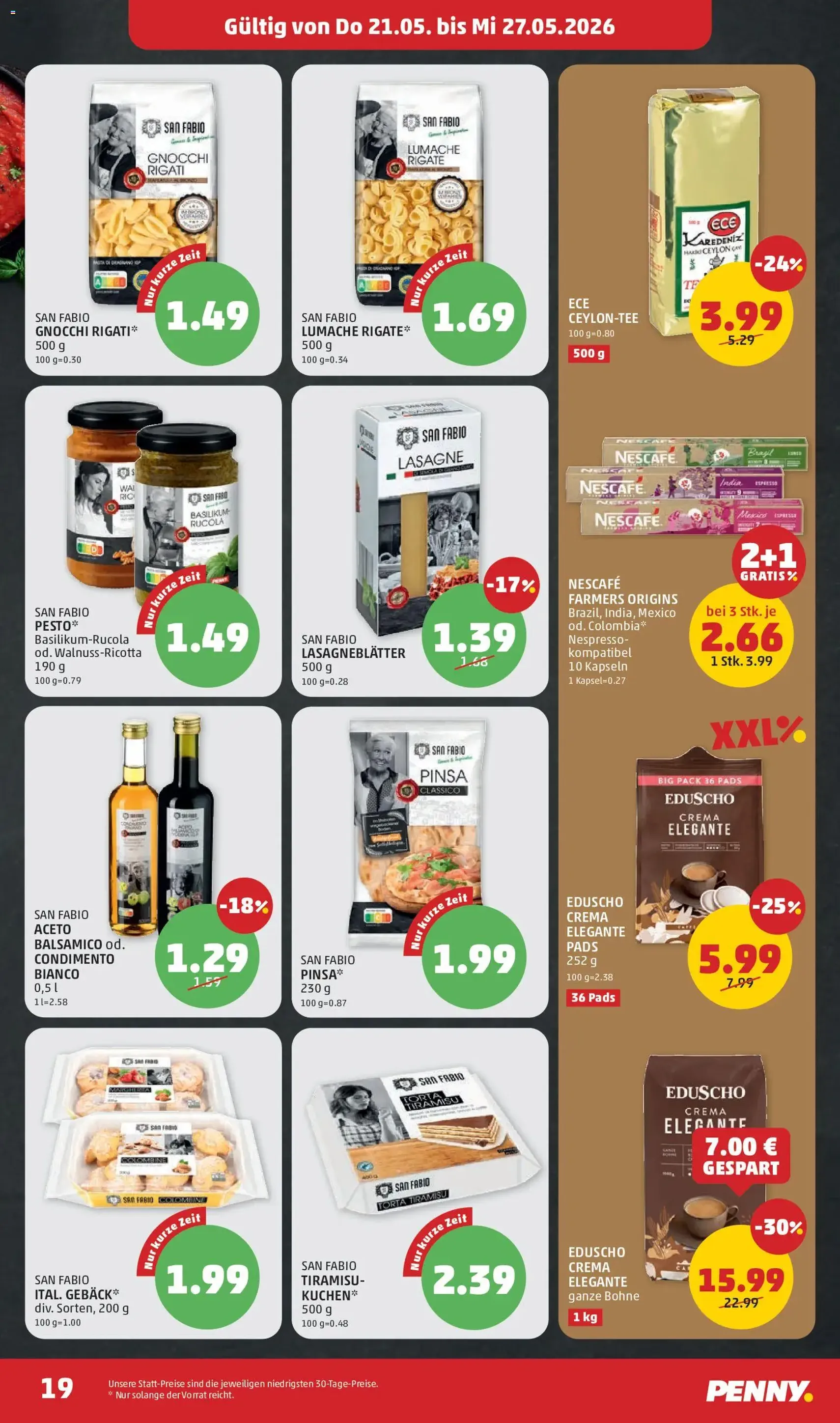 Penny Markt Flugblatt - Gültiger Prospekt ab 21.05.2026, Seite 19 von insgesamt 32