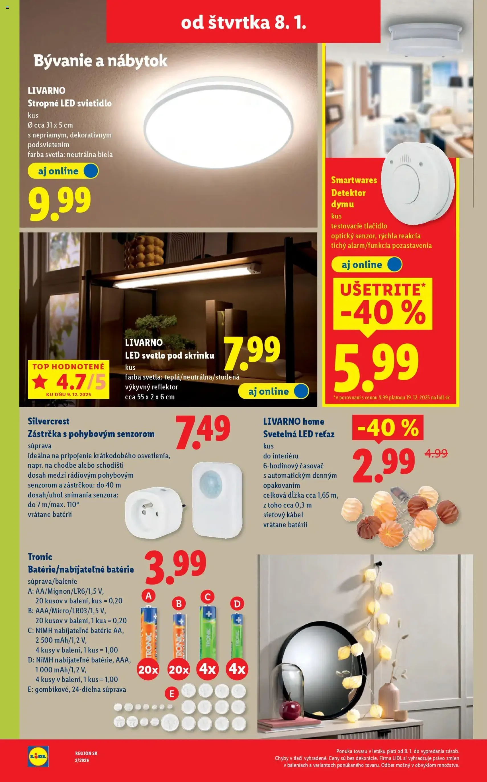 Lidl leták - platný leták od 05.01.2026 strana 77 z 87