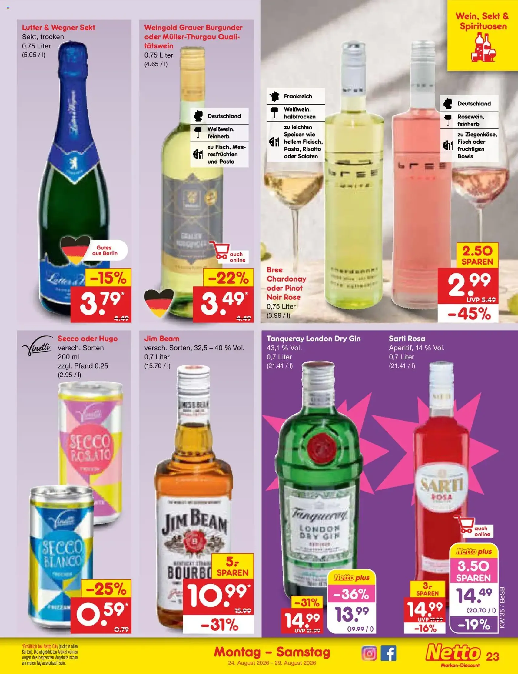 Netto Marken-Discount Prospekt - Gültiger Prospekt ab 24.08.2026, Seite 35 von insgesamt 68