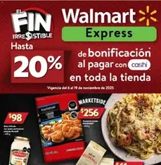 Vista previa del folleto Walmart Express Buen Fin válido desde 06/11/2025