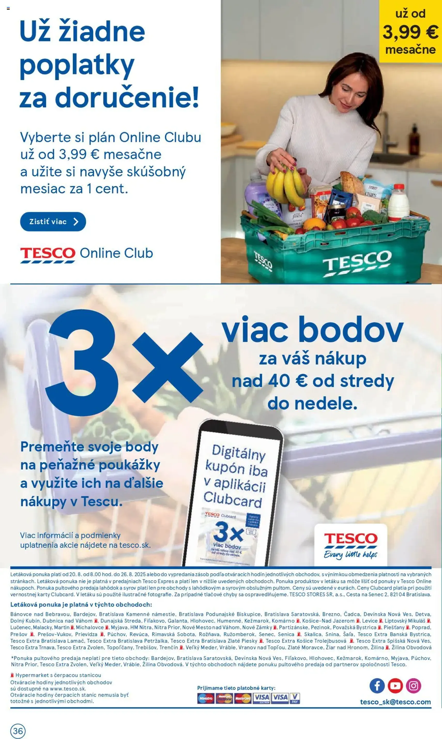 Tesco Hypermarket - leták - platný leták od 20.08.2025 strana 36 z 38