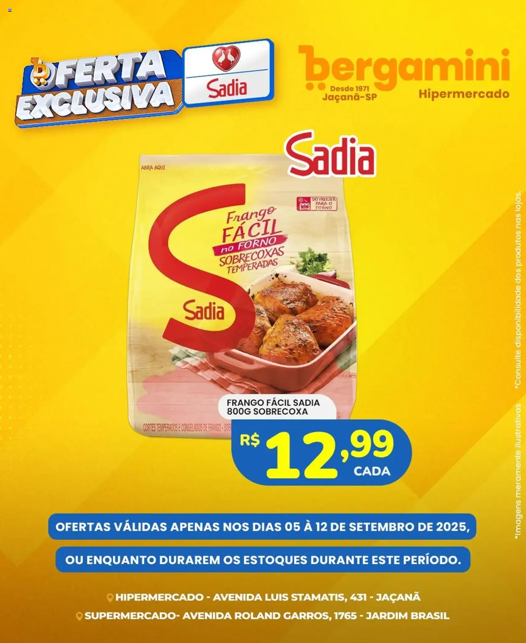 Supermercado Bergamini - Ofertas Sadia - folheto válido a partir de 05/09/2025 página 7 de 7 Supermercado Bergamini - Ofertas Sadia - folheto válido a partir de 05/09/2025 página 7 de 7