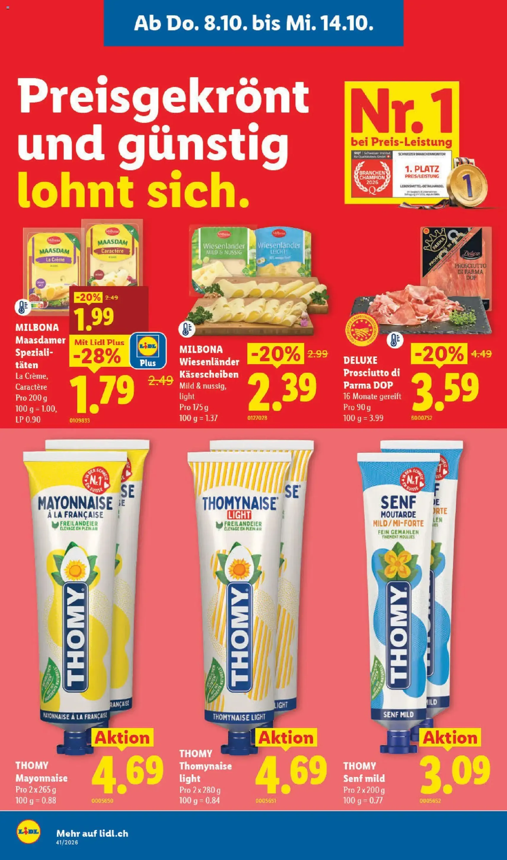 Lidl aktionen - Gültiger Prospekt ab 08.10.2026, Seite 8 von insgesamt 45
