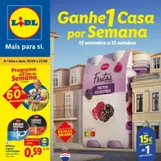 Lidl folheto - pré-visualização do folheto, válido a partir de 15/09/2025