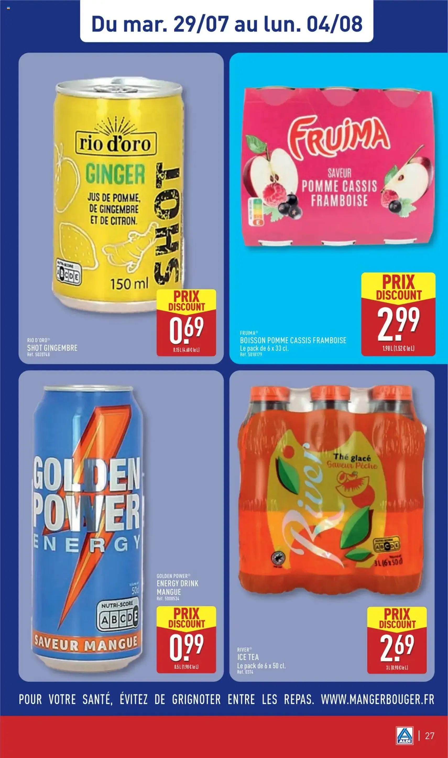 Aldi catalogue de la semaine 31 - brochure valable à partir du 29/07/2025, page 29 sur 50