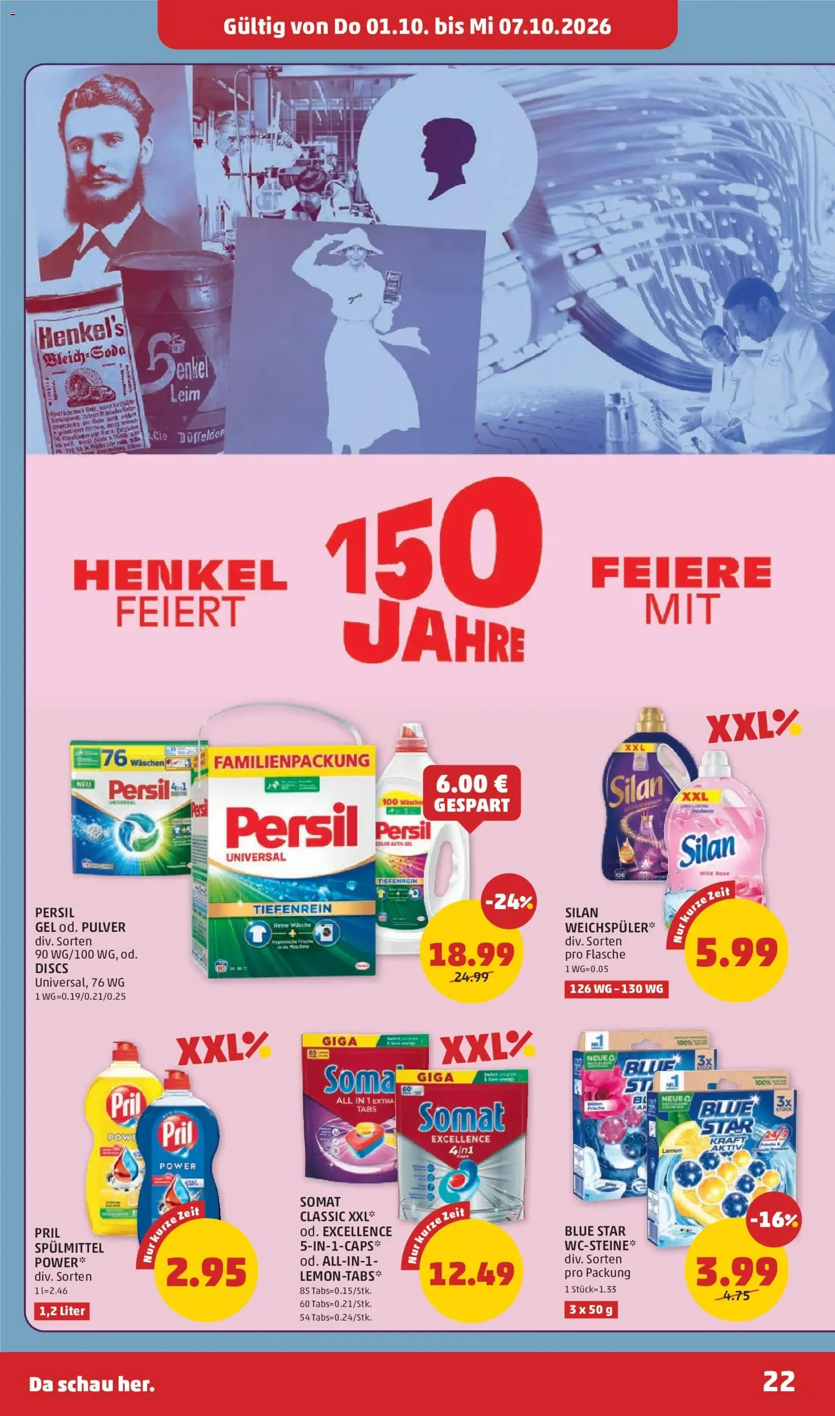 Penny Markt - Flugblatt - Gültiger Prospekt ab 01.10.2026, Seite 22 von insgesamt 32