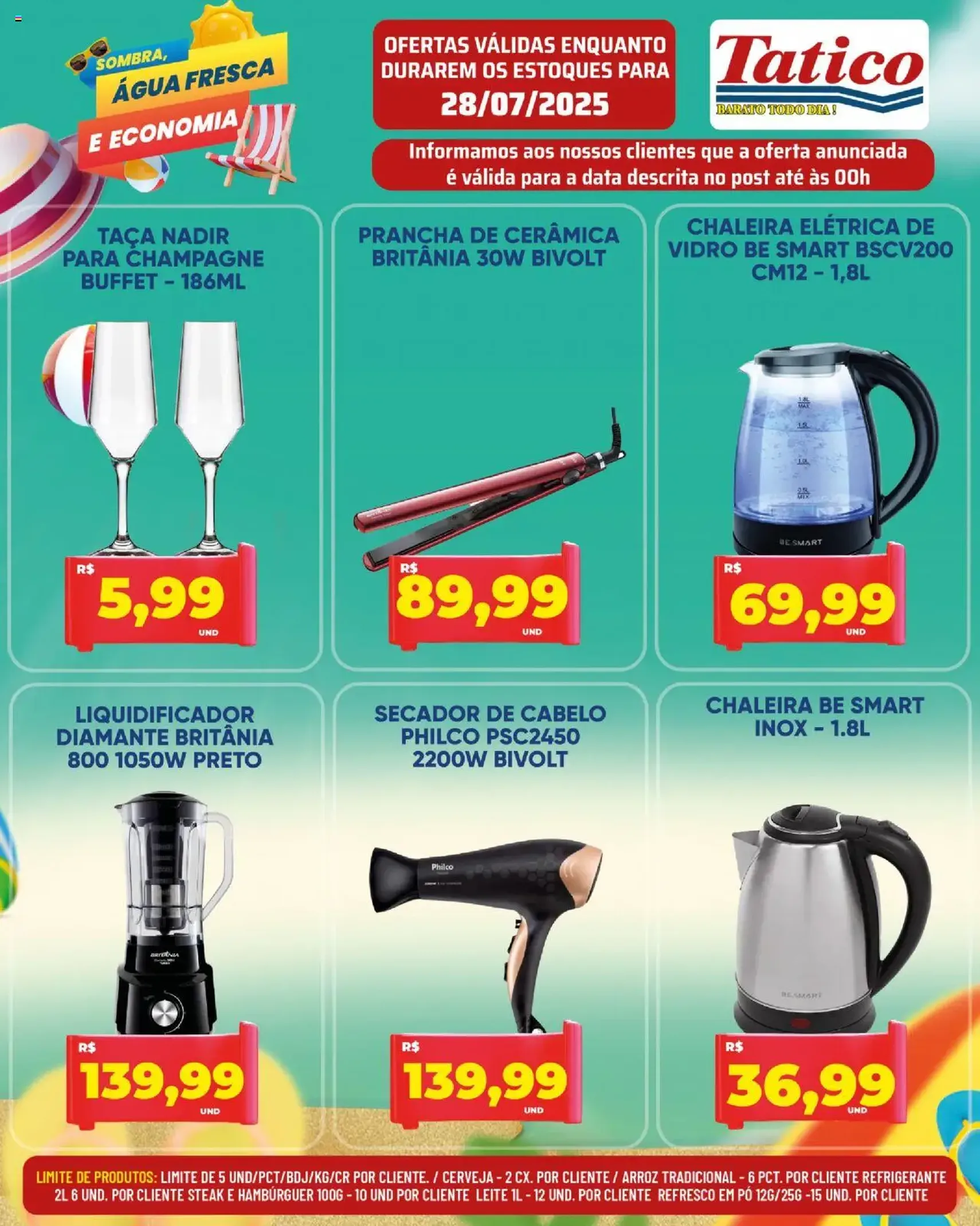 Tatico - Ofertas do Dia - folheto válido a partir de 28/07/2025 página 19 de 50 Tatico - Ofertas do Dia - folheto válido a partir de 28/07/2025 página 19 de 50