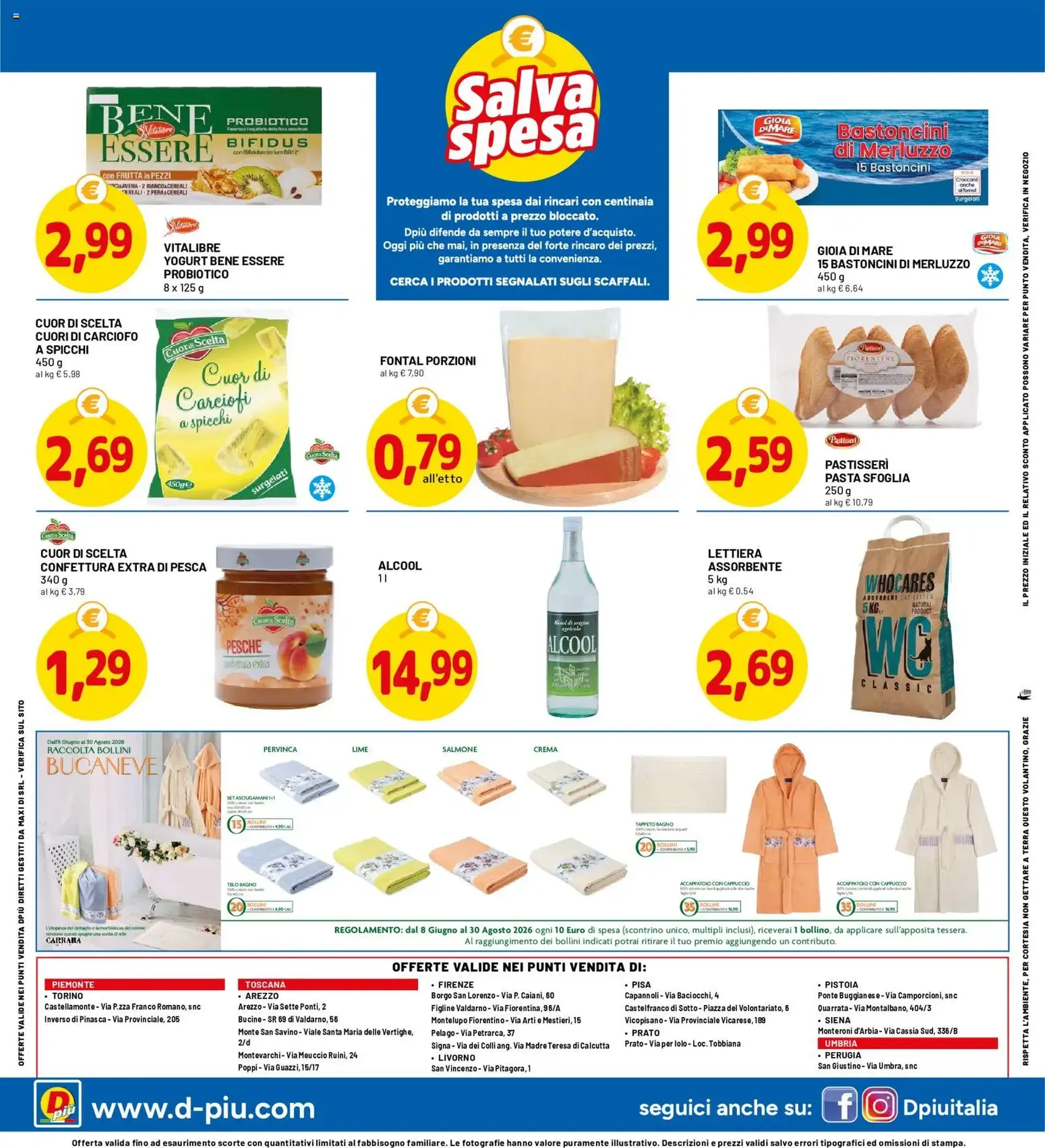 D Più volantino - volantino valido dal 20/07/2026 pagina 16 di 16