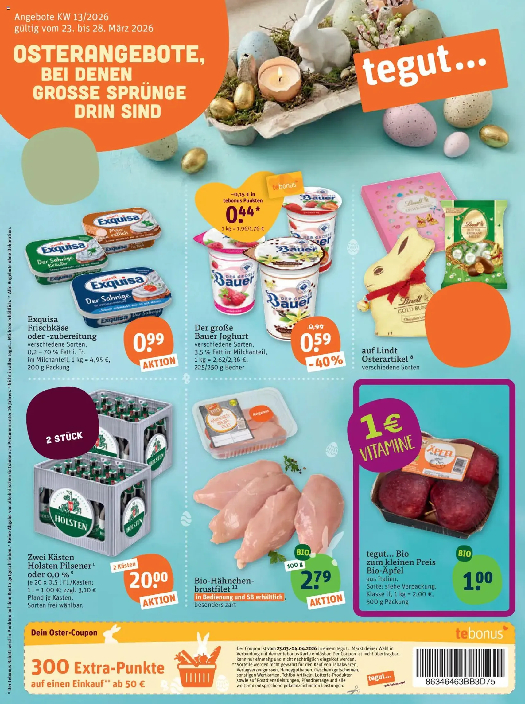 Tegut Prospekt - Gültiger Prospekt ab 23.03.2026, Seite 3 von insgesamt 23