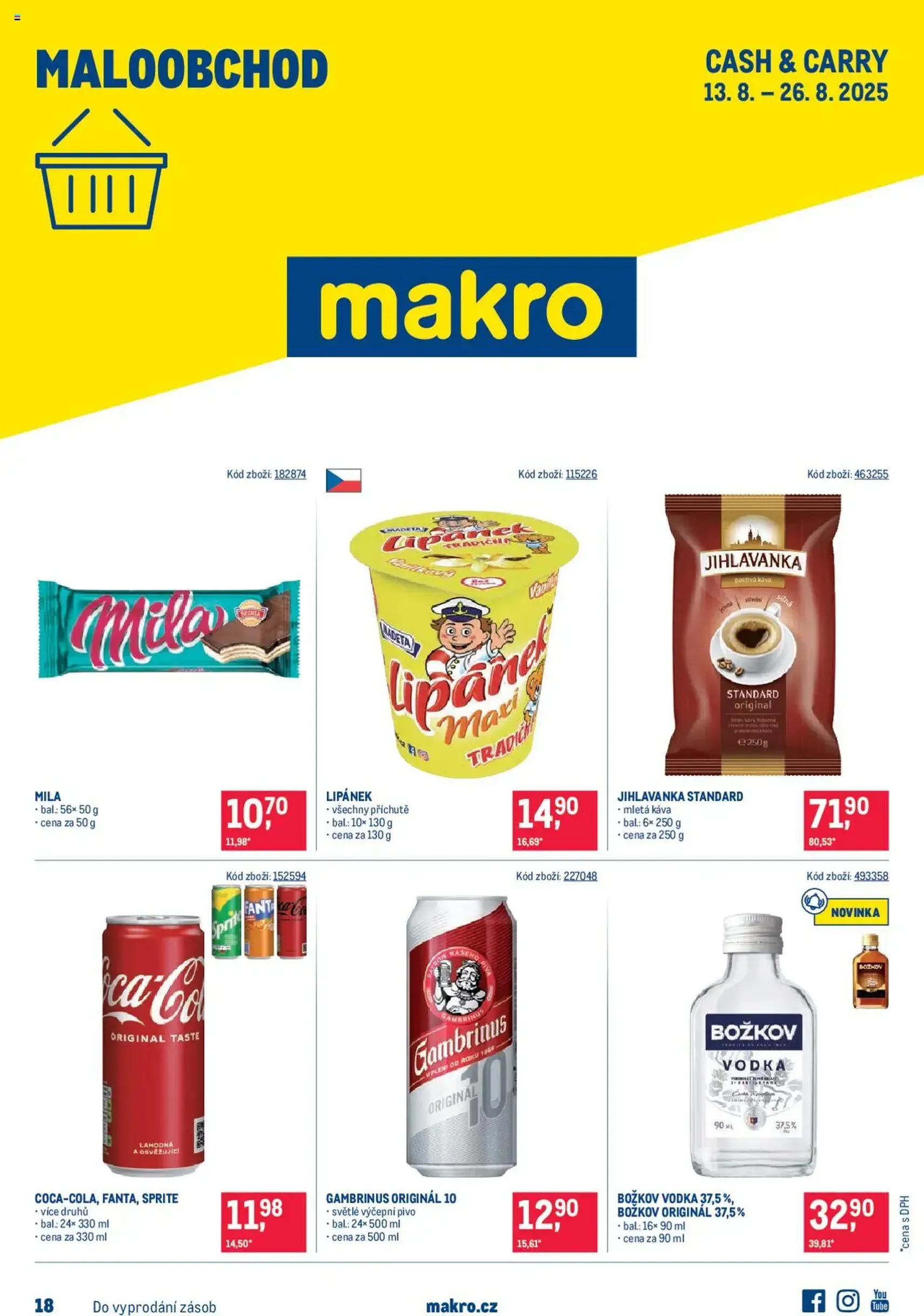 Makro leták - Maloobchod - platný leták od 13.08.2025 strana 1 z 17 Makro leták - Maloobchod - platný leták od 13.08.2025 strana 1 z 17