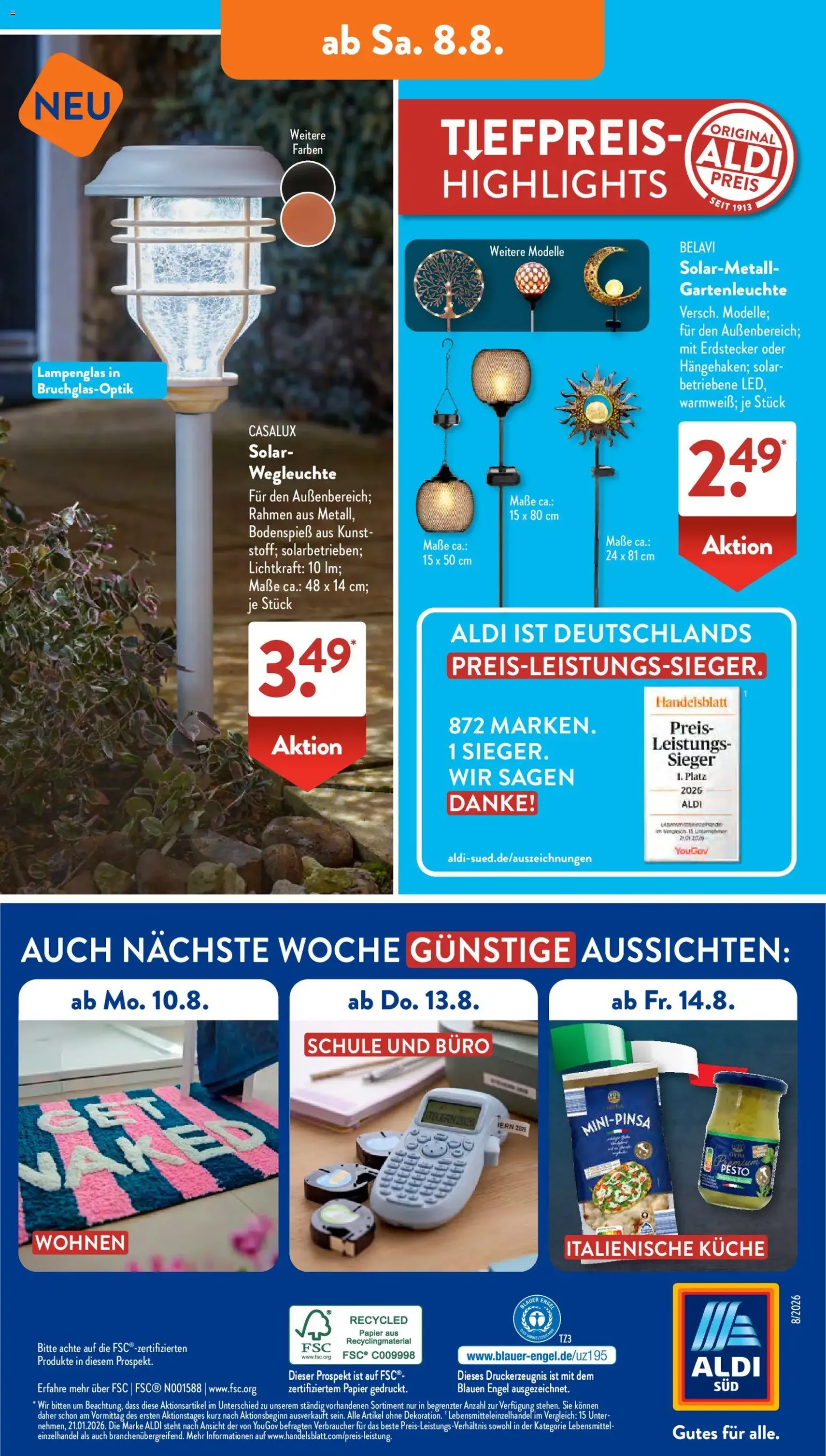 Aldi Süd Prospekt - Gültiger Prospekt ab 03.08.2026, Seite 25 von insgesamt 32