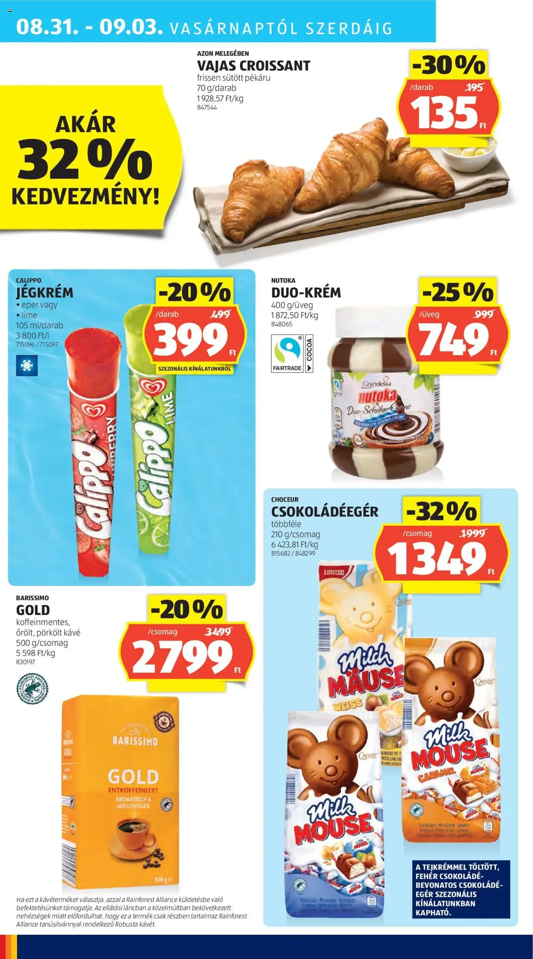 Aldi Akciós újság - 2025.08.28. érvényes szórólap 26 oldal 44 oldalból Aldi Akciós újság - 2025.08.28. érvényes szórólap 26 oldal 44 oldalból