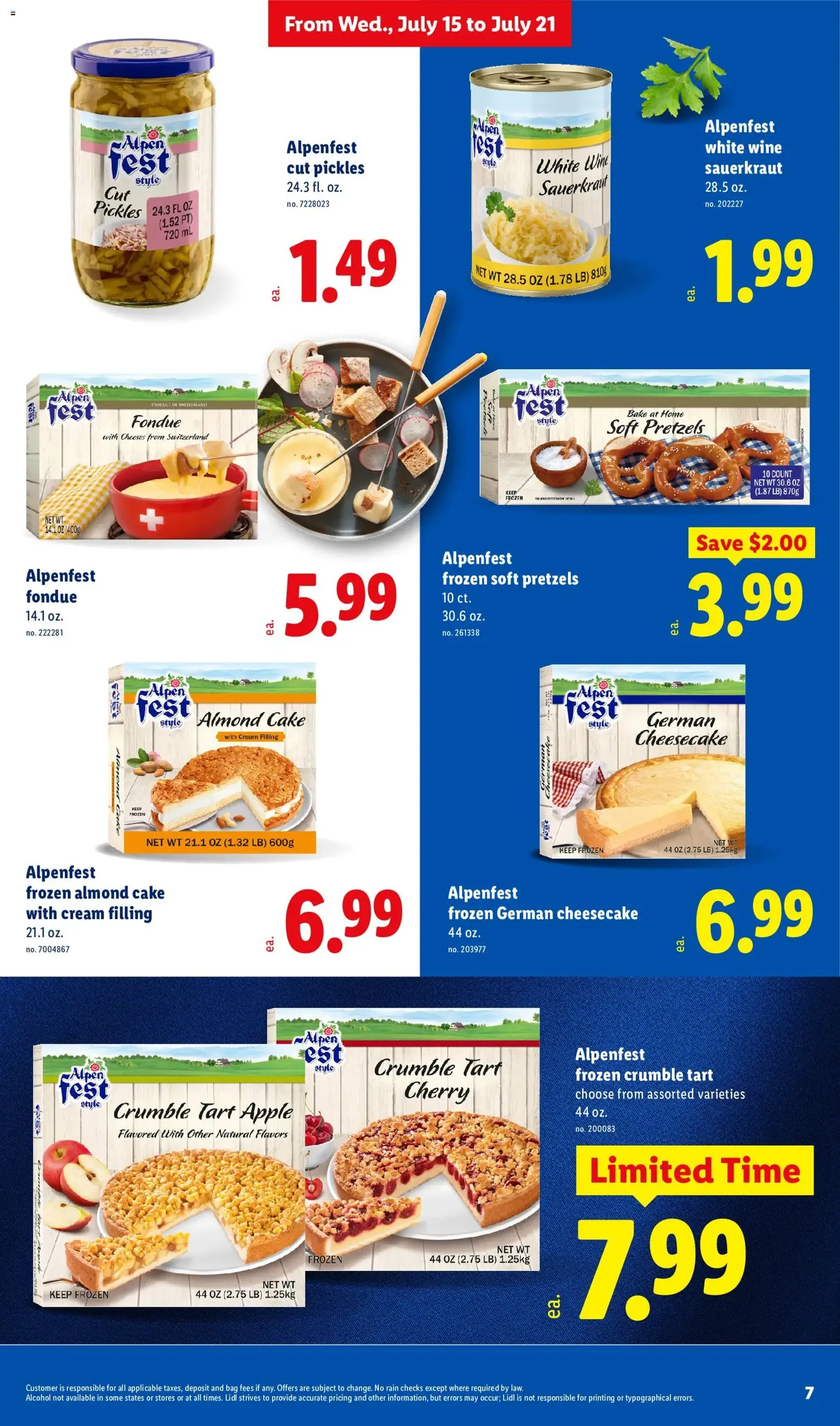 Lidl Weekly Ad - valid flyer from 07/15/2026, page 7 of 42