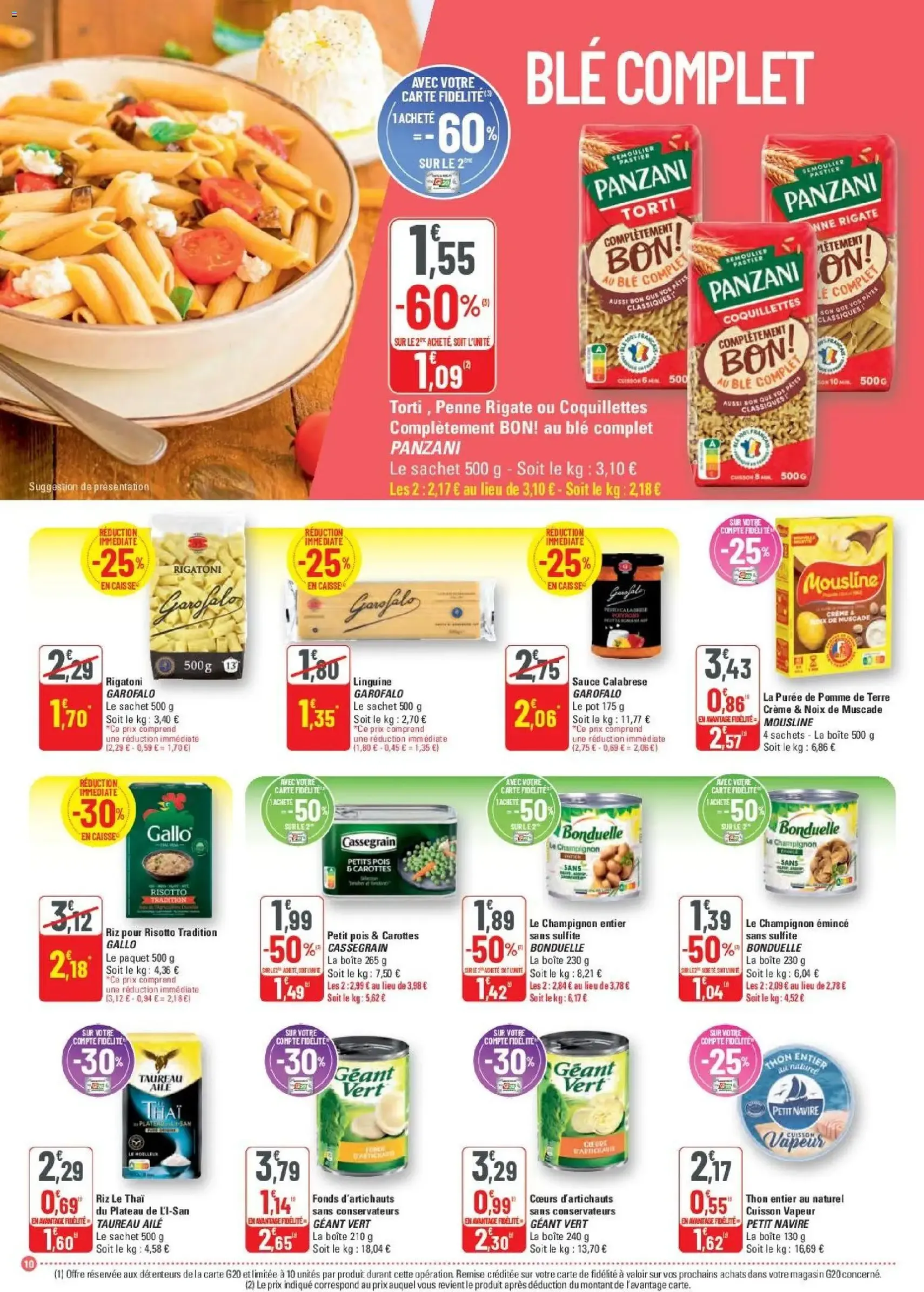 G20 Supermarchés catalogue - brochure valable à partir du 05/11/2025, page 10 sur 20