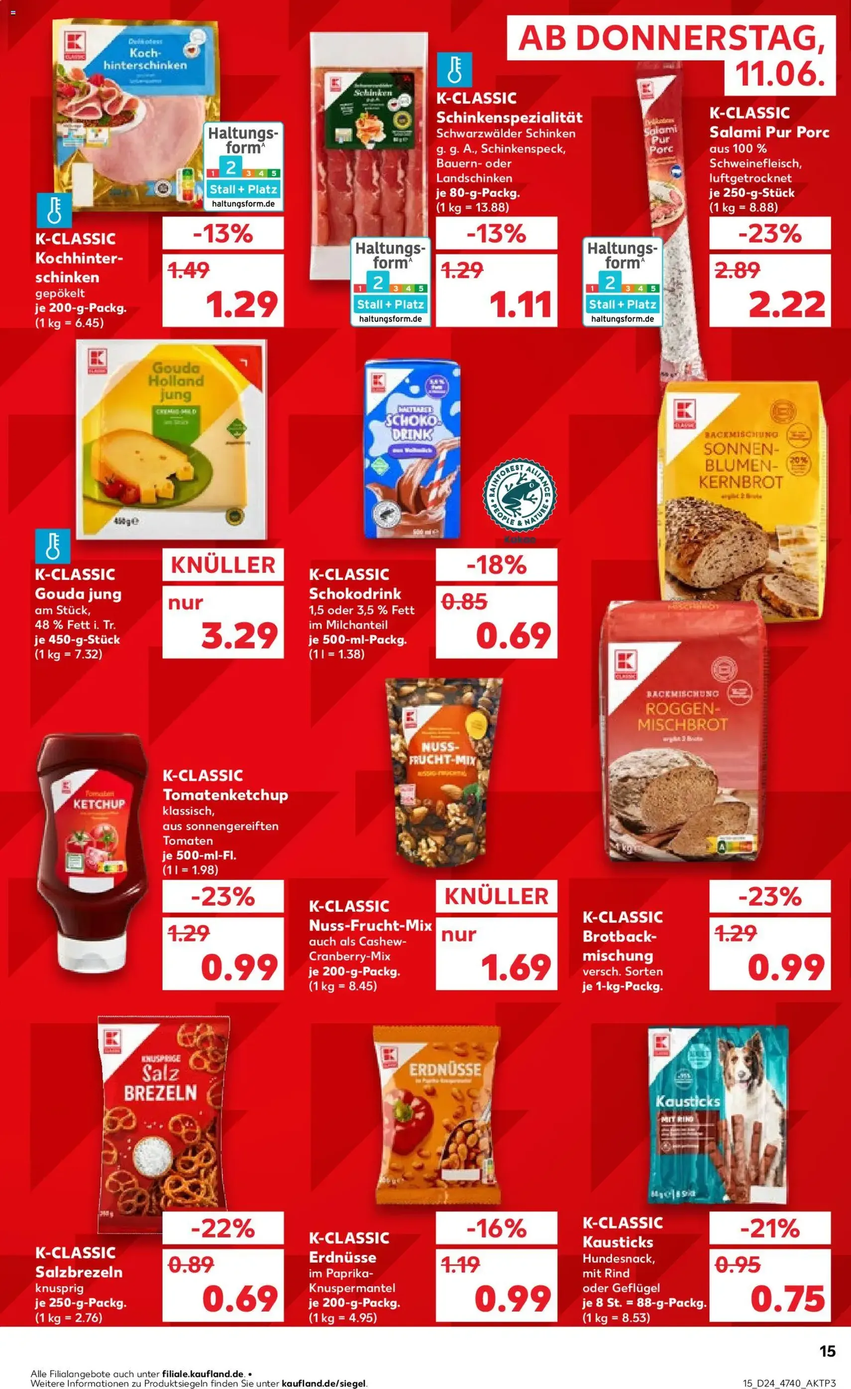 Kaufland DE - DE Folder - geldige folder vanaf 11-06-2026 pagina 15 van 50