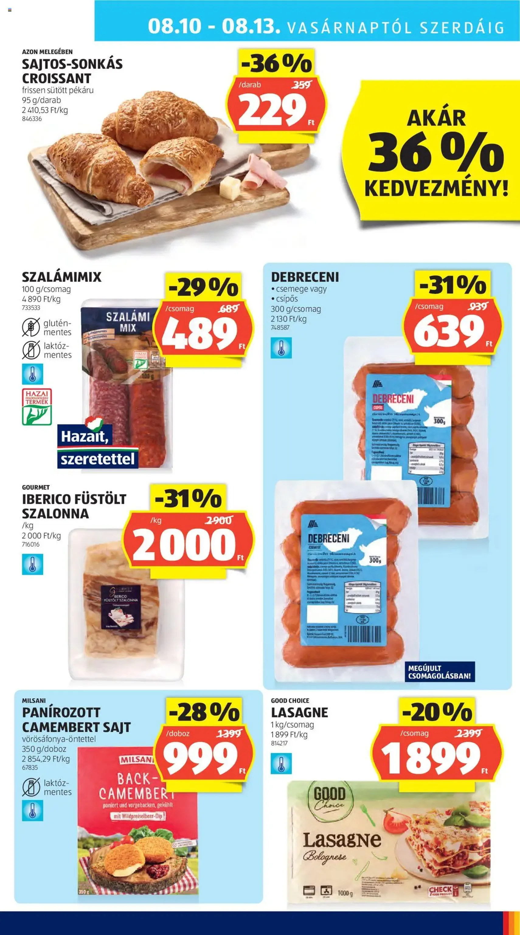 Aldi Akciós újság - 2025.08.07. érvényes szórólap 29 oldal 52 oldalból Aldi Akciós újság - 2025.08.07. érvényes szórólap 29 oldal 52 oldalból