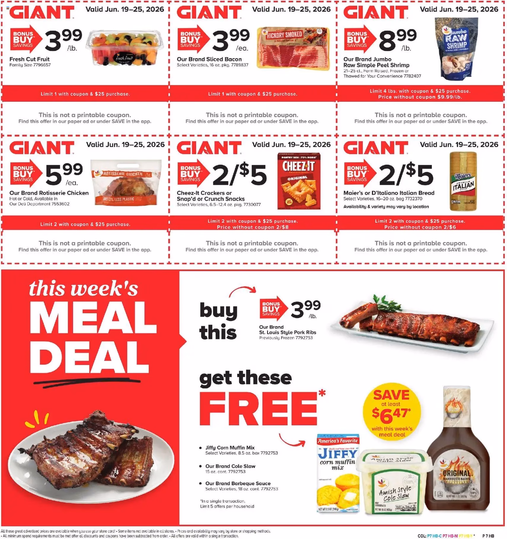 Giant Weekly Ad - valid flyer from 06/19/2026, page 6 of 25
