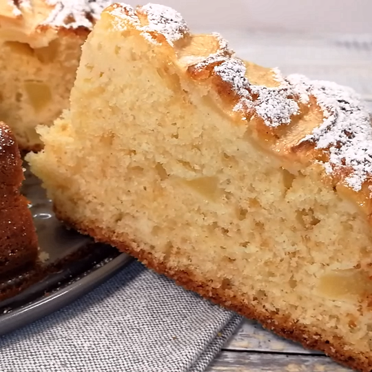 Anteprima ricetta Torta di mele soffice con yogurt
