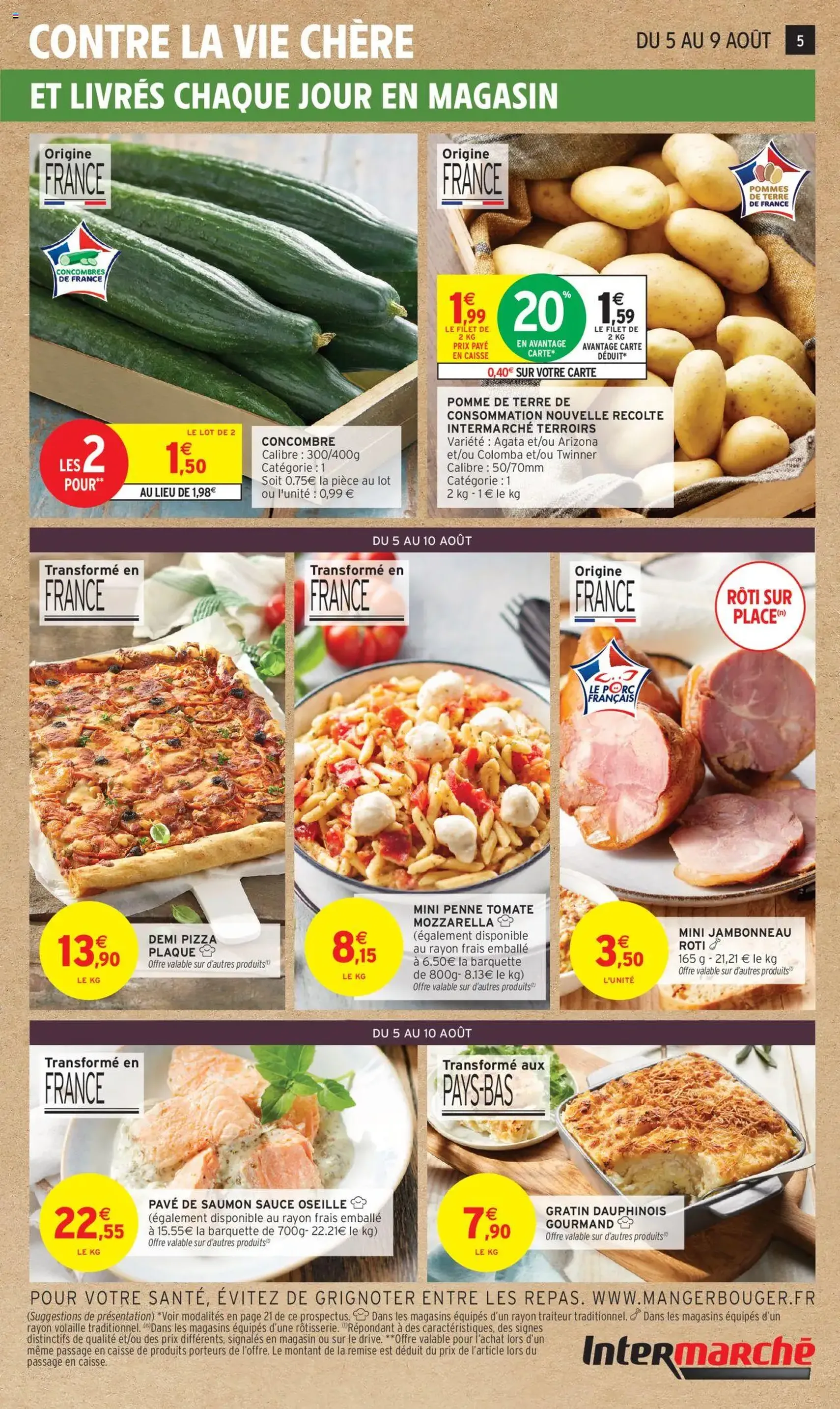 Intermarché catalogue semaine 31 - brochure valable à partir du 05/08/2025, page 5 sur 32 Intermarché catalogue semaine 31 - brochure valable à partir du 05/08/2025, page 5 sur 32