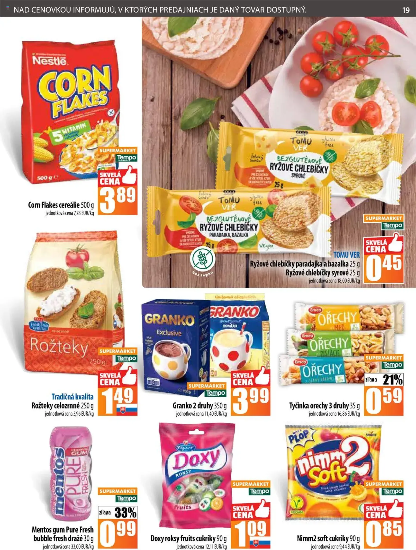COOP Jednota leták - platný leták od 31.07.2025 strana 19 z 28 COOP Jednota leták - platný leták od 31.07.2025 strana 19 z 28