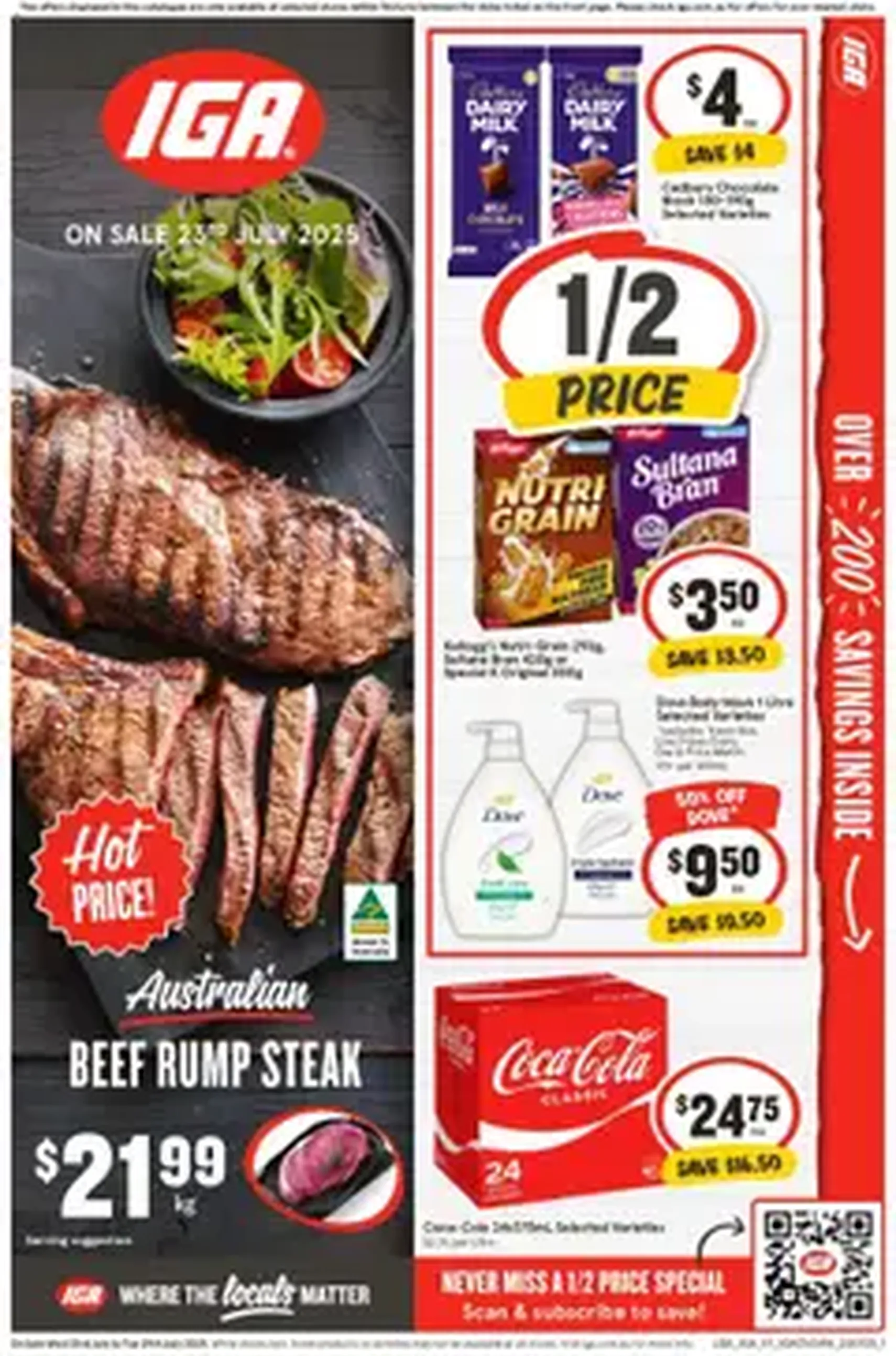IGA Catalogue VIC - valid flyer from 23/07/2025, page 1 of 1