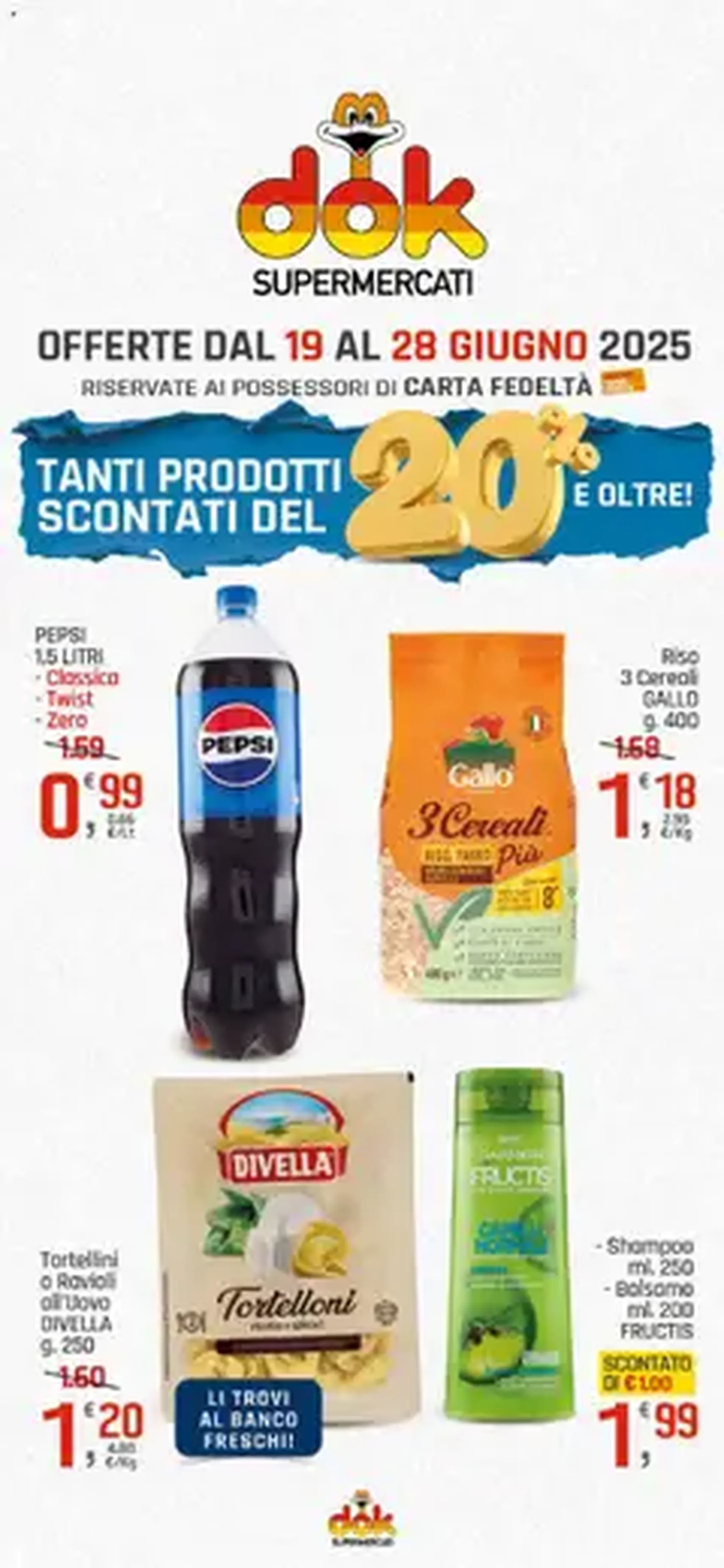 Volantino DOK - volantino valido dal 19/06/2025 pagina 1 di 1