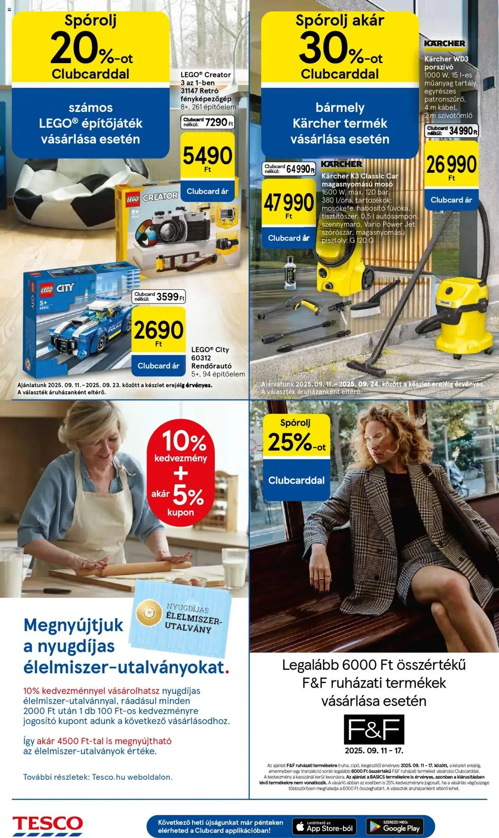 Tesco Hipermarket - Akciós újság - 2025.09.11. érvényes szórólap 16 oldal 32 oldalból Tesco Hipermarket - Akciós újság - 2025.09.11. érvényes szórólap 16 oldal 32 oldalból