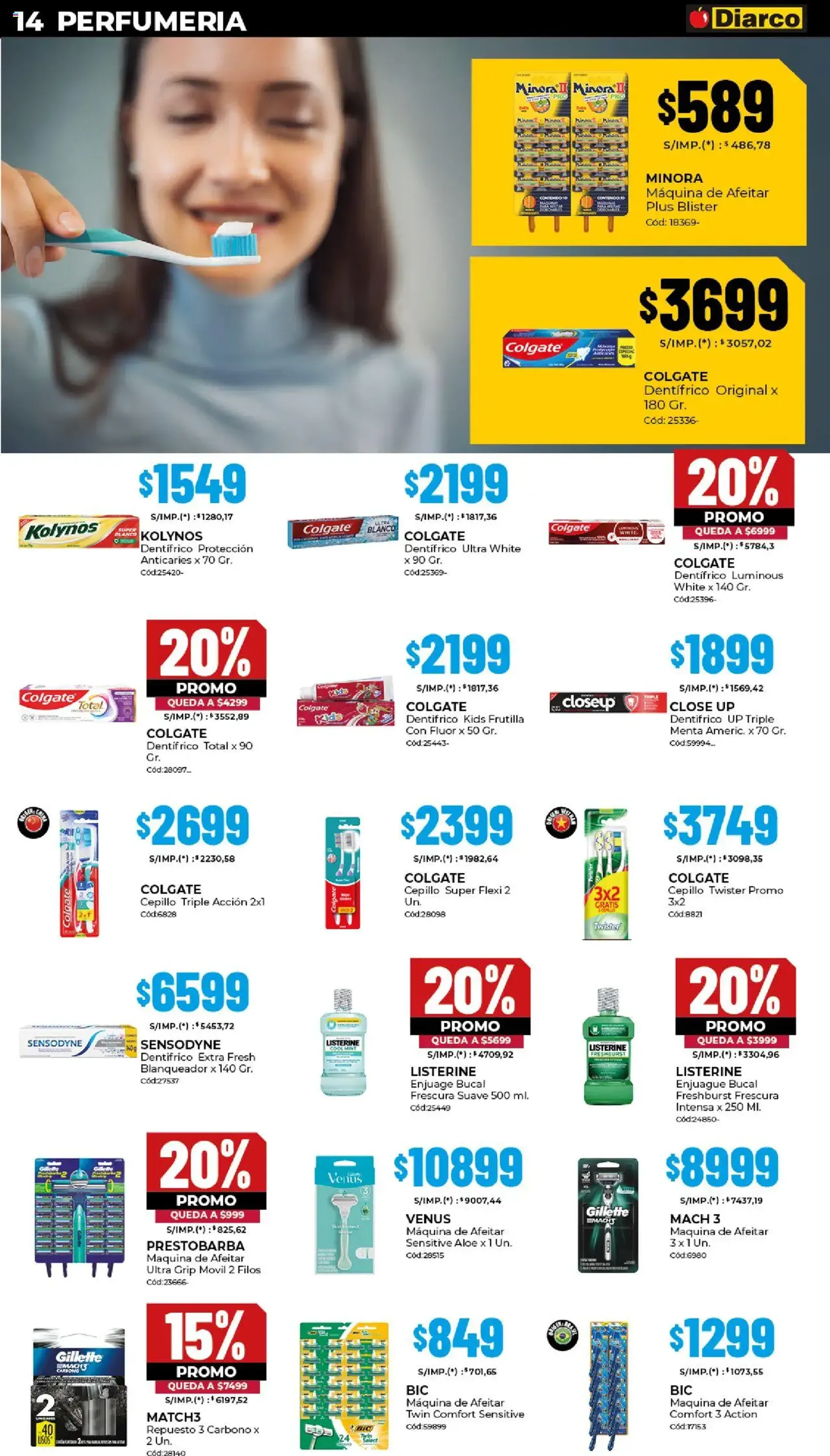 Diarco - Ofertas Sur - folleto válido desde 29/09/2025 página 14 de 22
