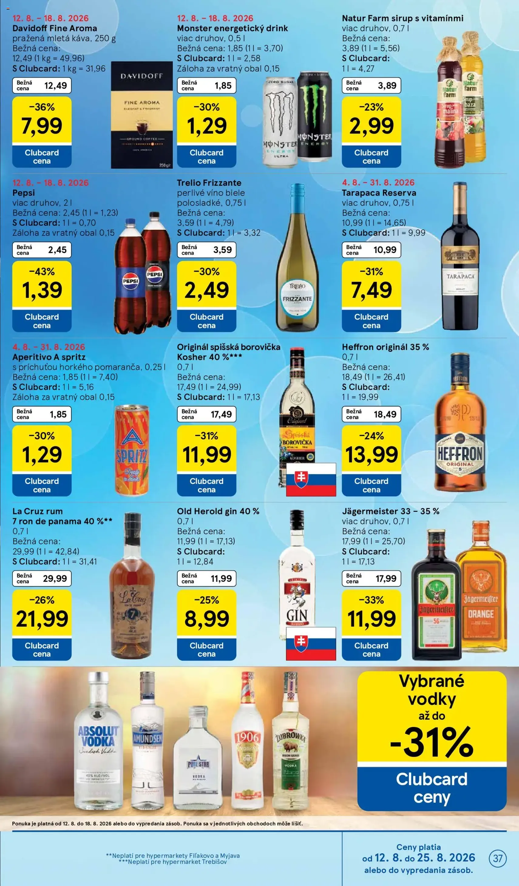 Tesco Hypermarket - leták - platný leták od 12.08.2026 strana 37 z 54