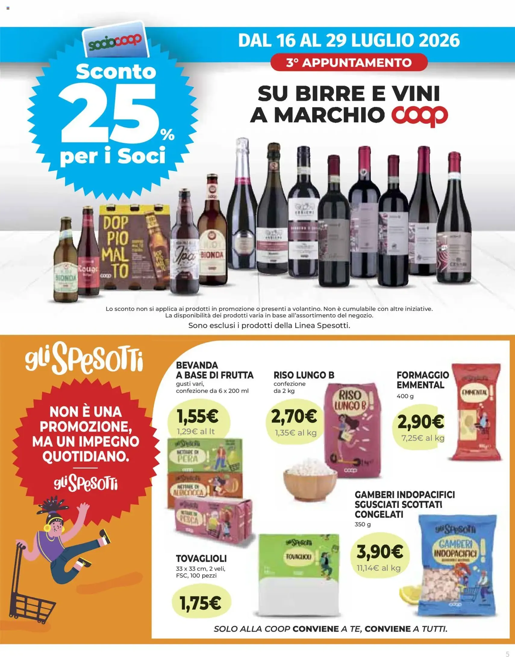 Ipercoop volantino - volantino valido dal 16/07/2026 pagina 5 di 50