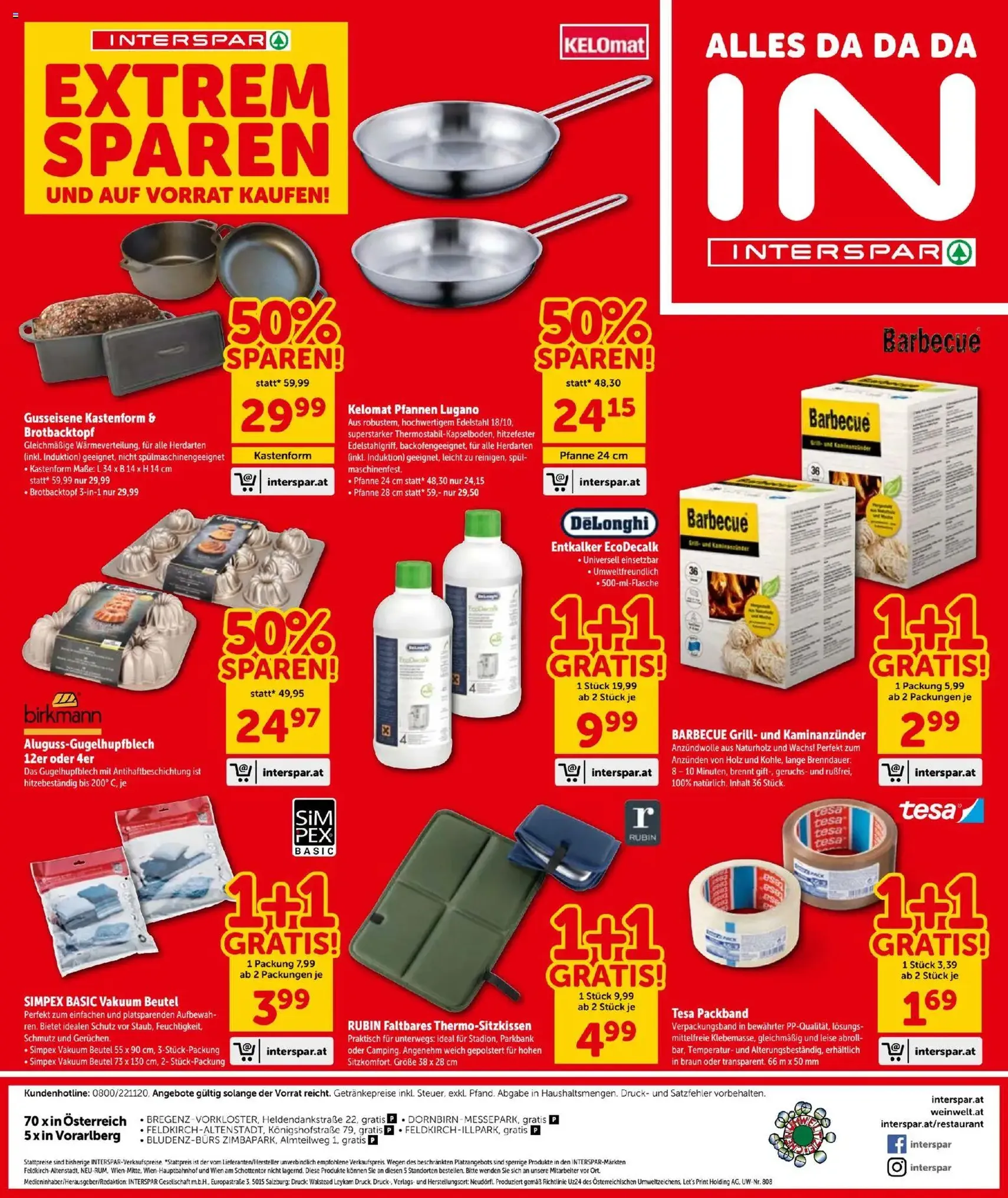 Interspar - Flugblatt - Gültiger Prospekt ab 12.03.2026, Seite 20 von insgesamt 20