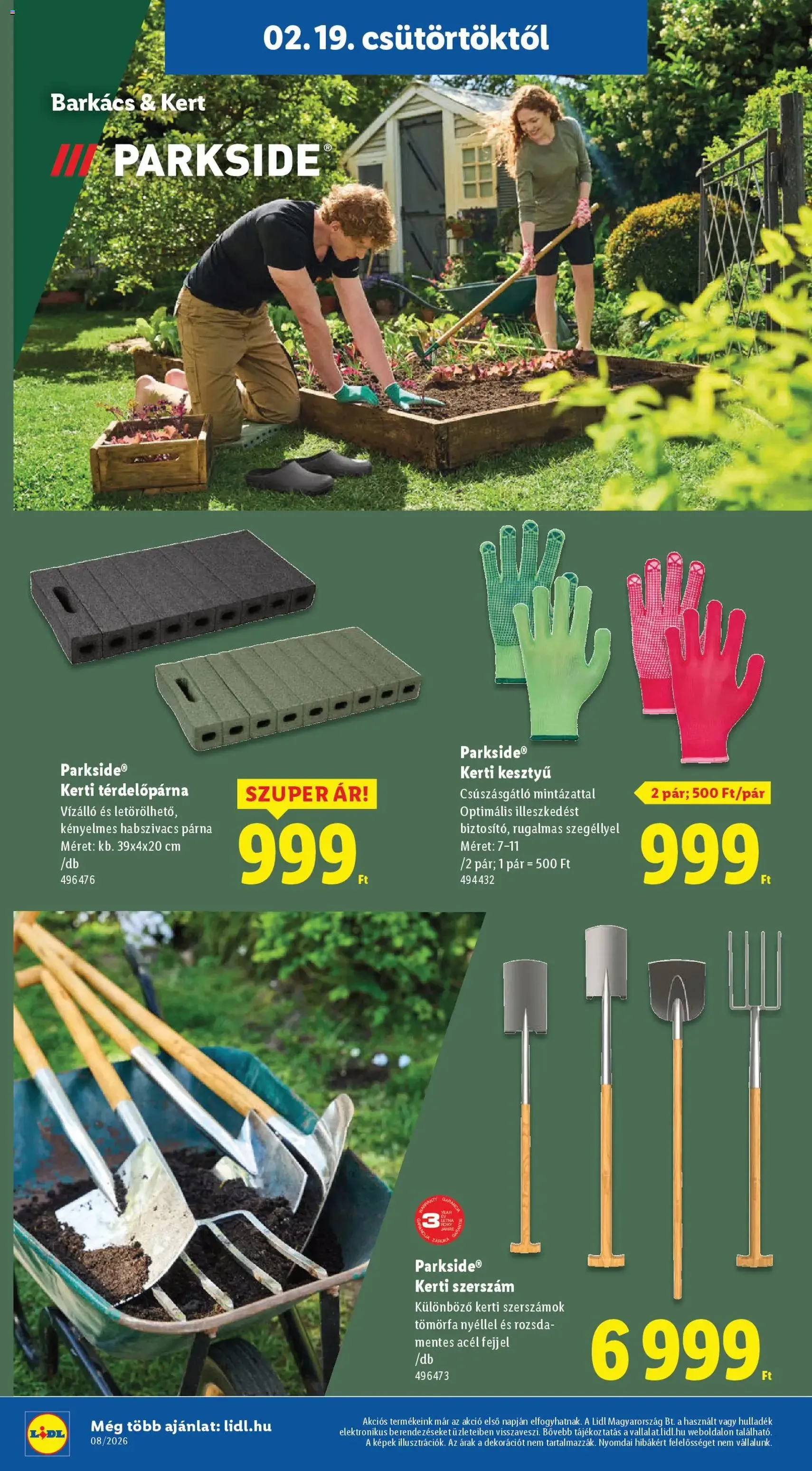 Lidl Akciós újság - 2026.02.19. érvényes szórólap 26 oldal 58 oldalból