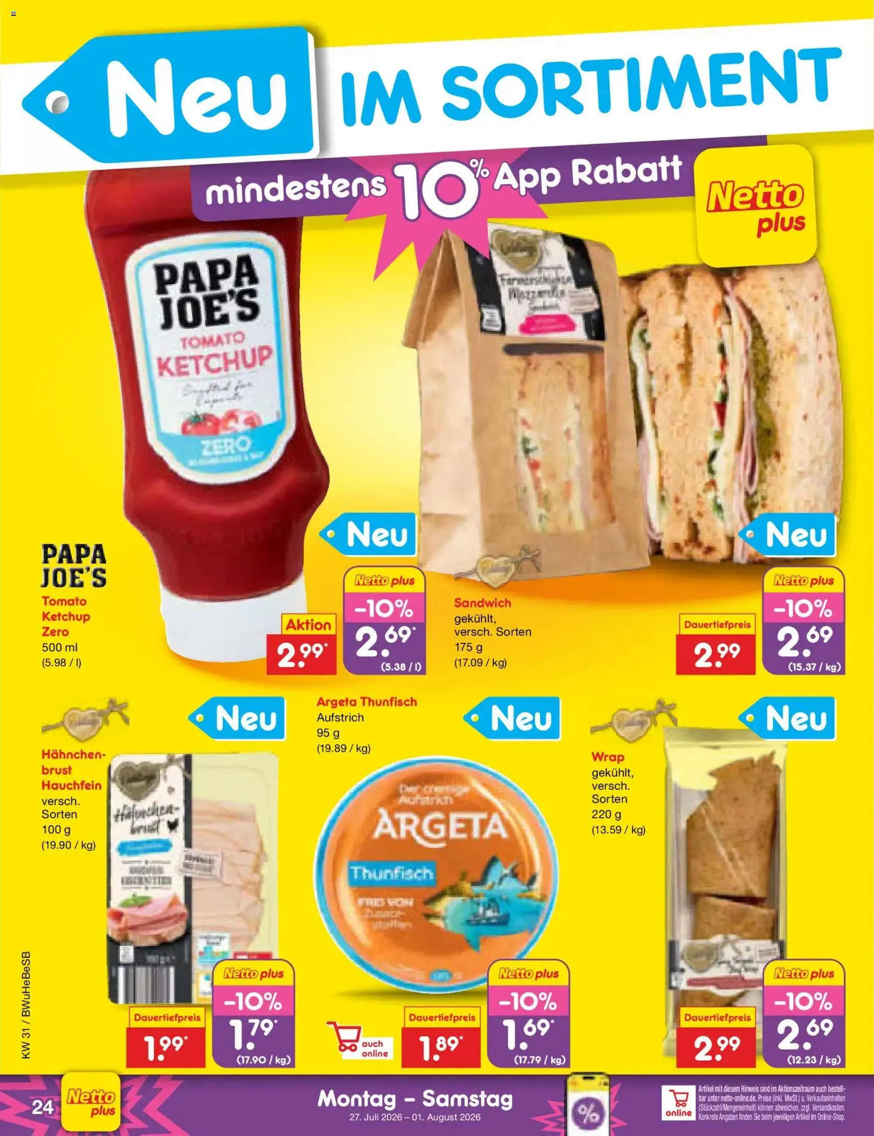 Netto Marken-Discount Prospekt - Gültiger Prospekt ab 27.07.2026, Seite 38 von insgesamt 71