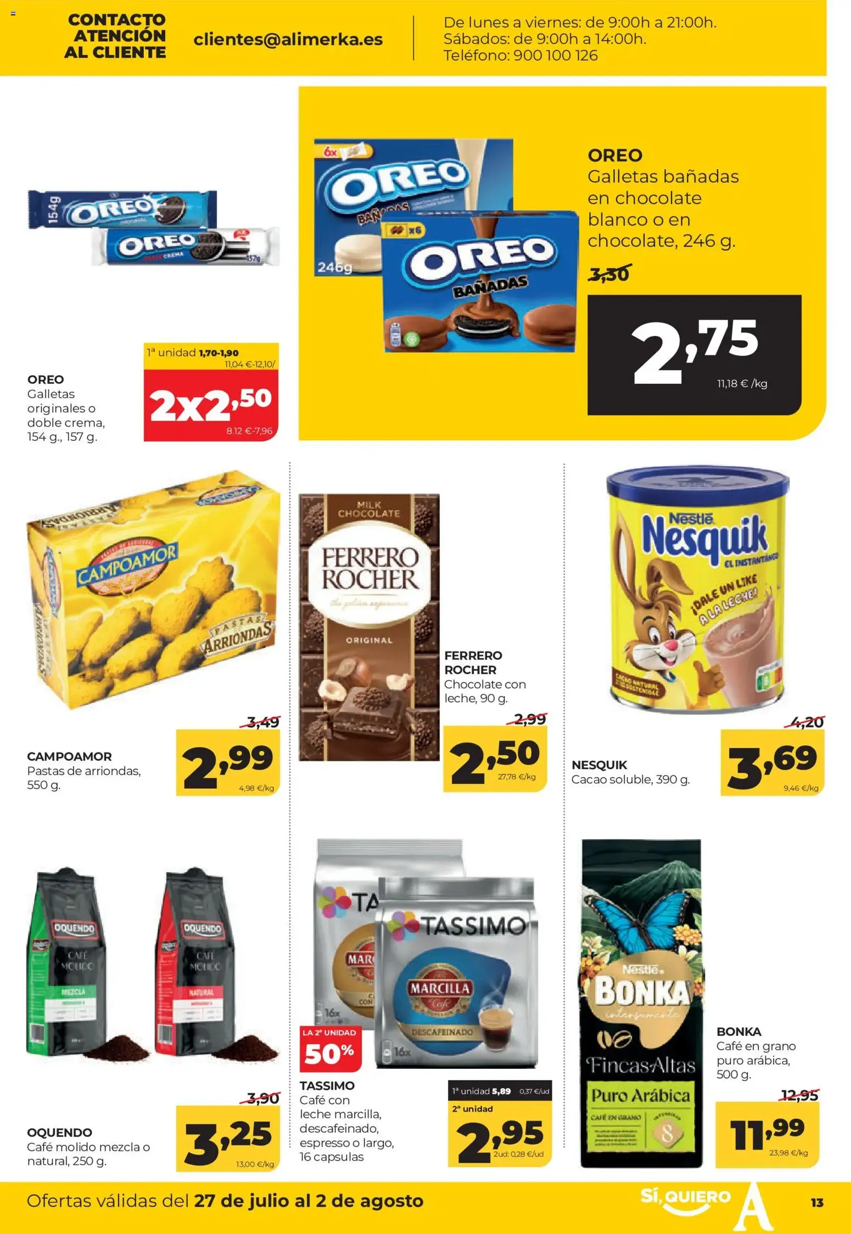 Alimerka folleto - folleto válido desde 27/07/2026 página 13 de 16