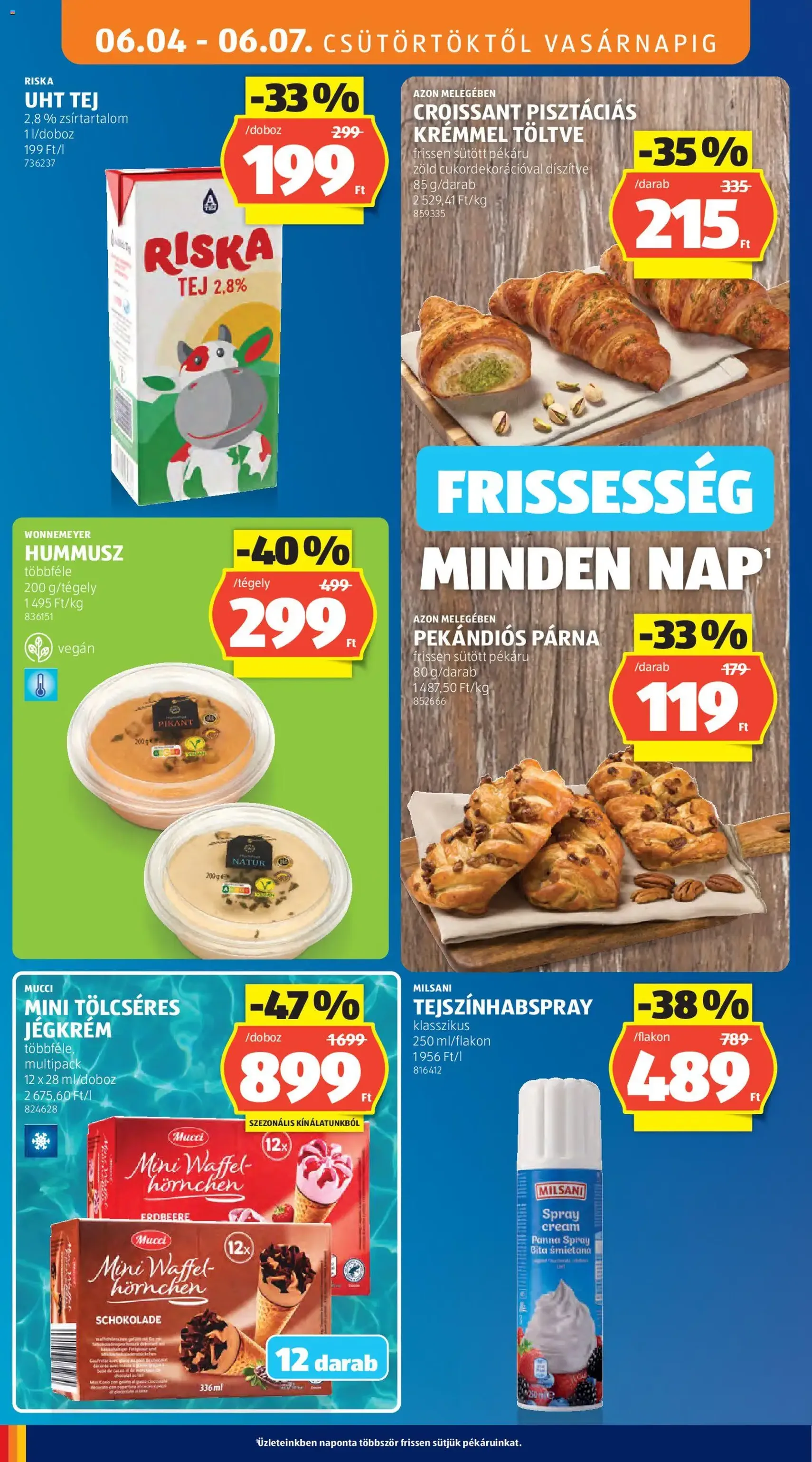 Aldi akciós újság - 2026.06.04. érvényes szórólap 12 oldal 35 oldalból