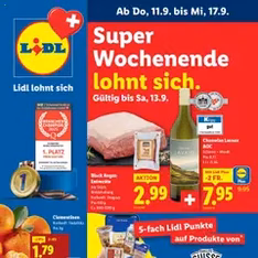 Lidl Aktionen - Prospekt Vorschau gültig ab 11.09.2025