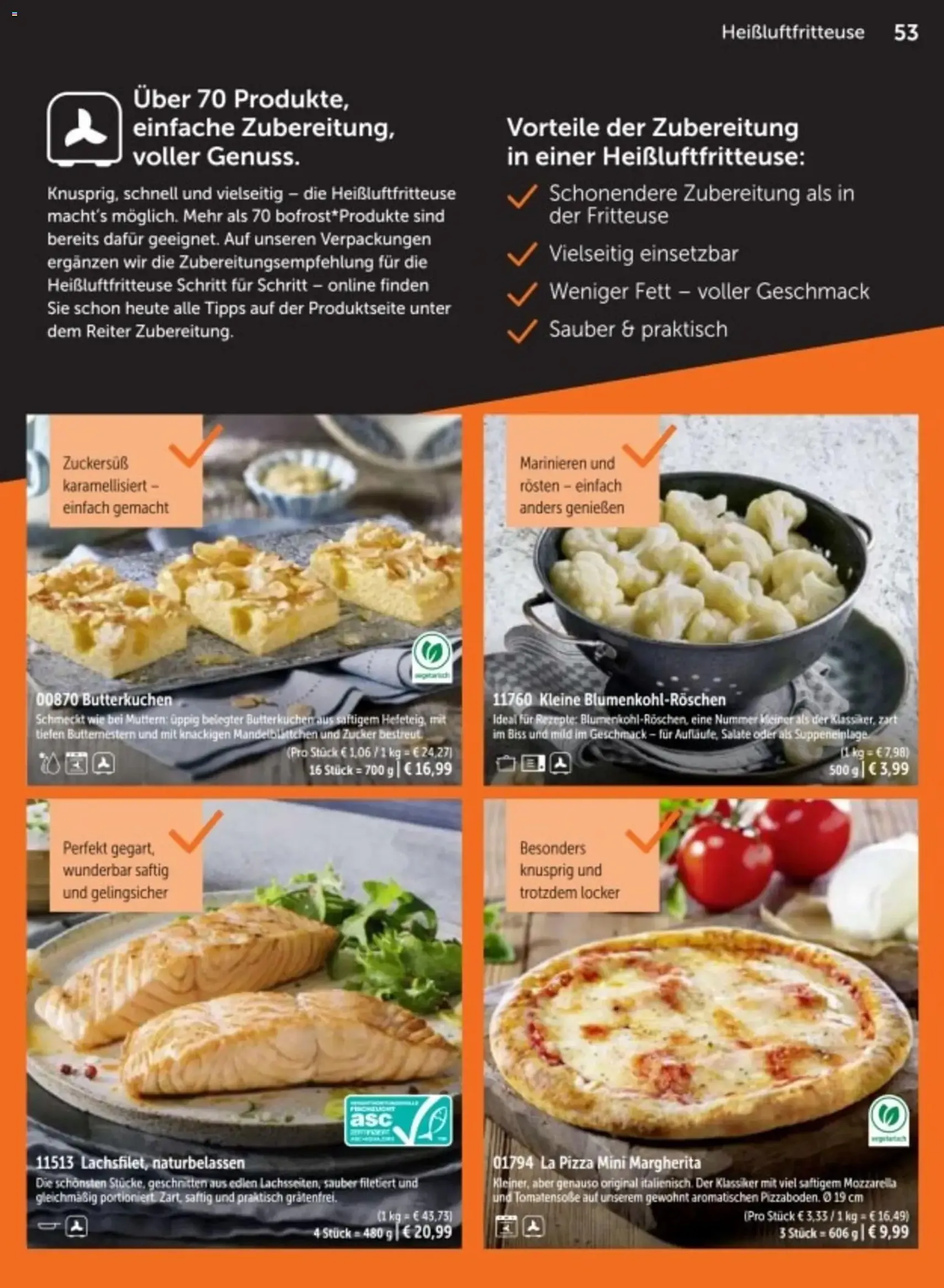 Bofrost Katalog - Gültiger Prospekt ab 06.03.2026, Seite 53 von insgesamt 150