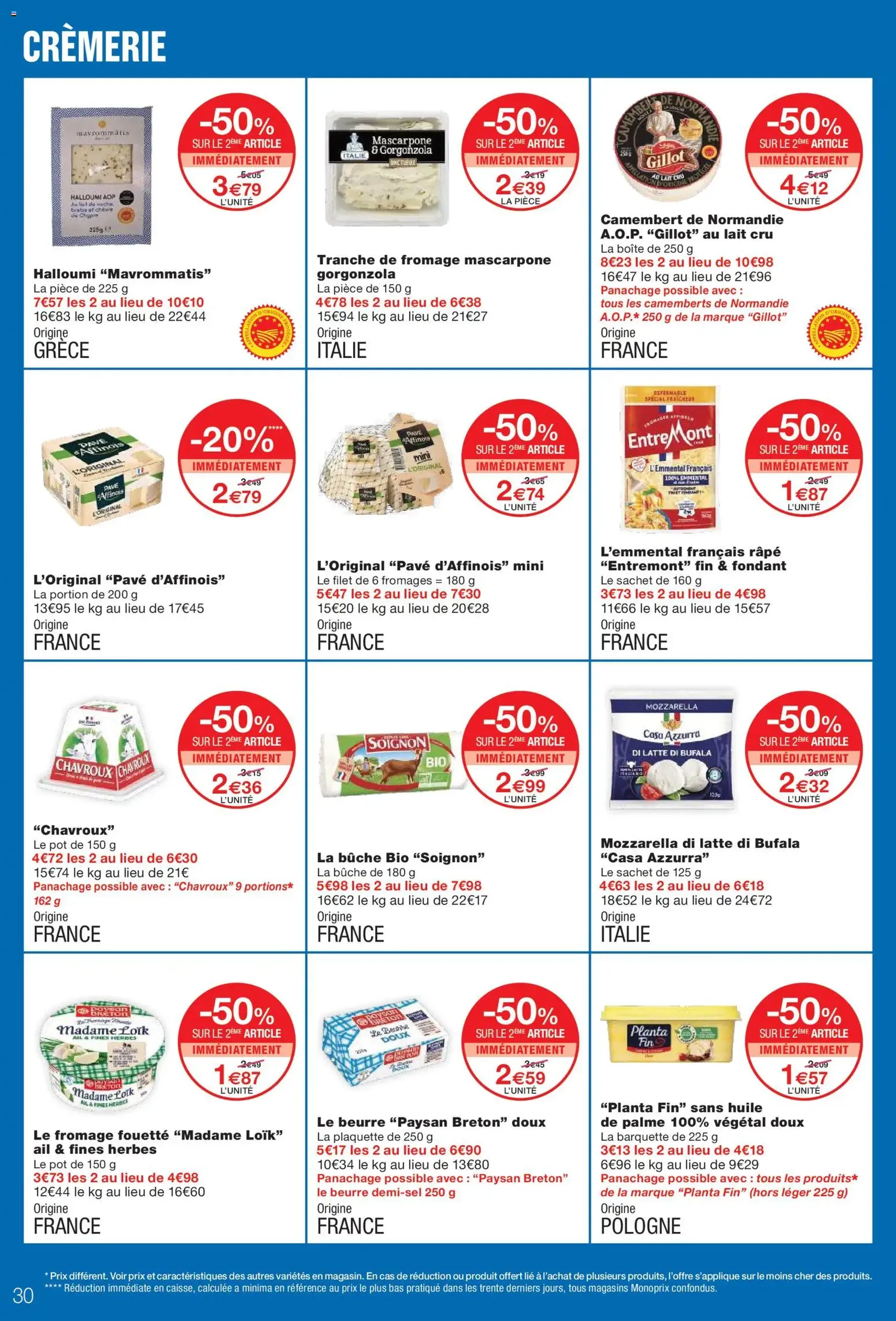Monoprix catalogue - brochure valable à partir du 08/04/2026, page 30 sur 50